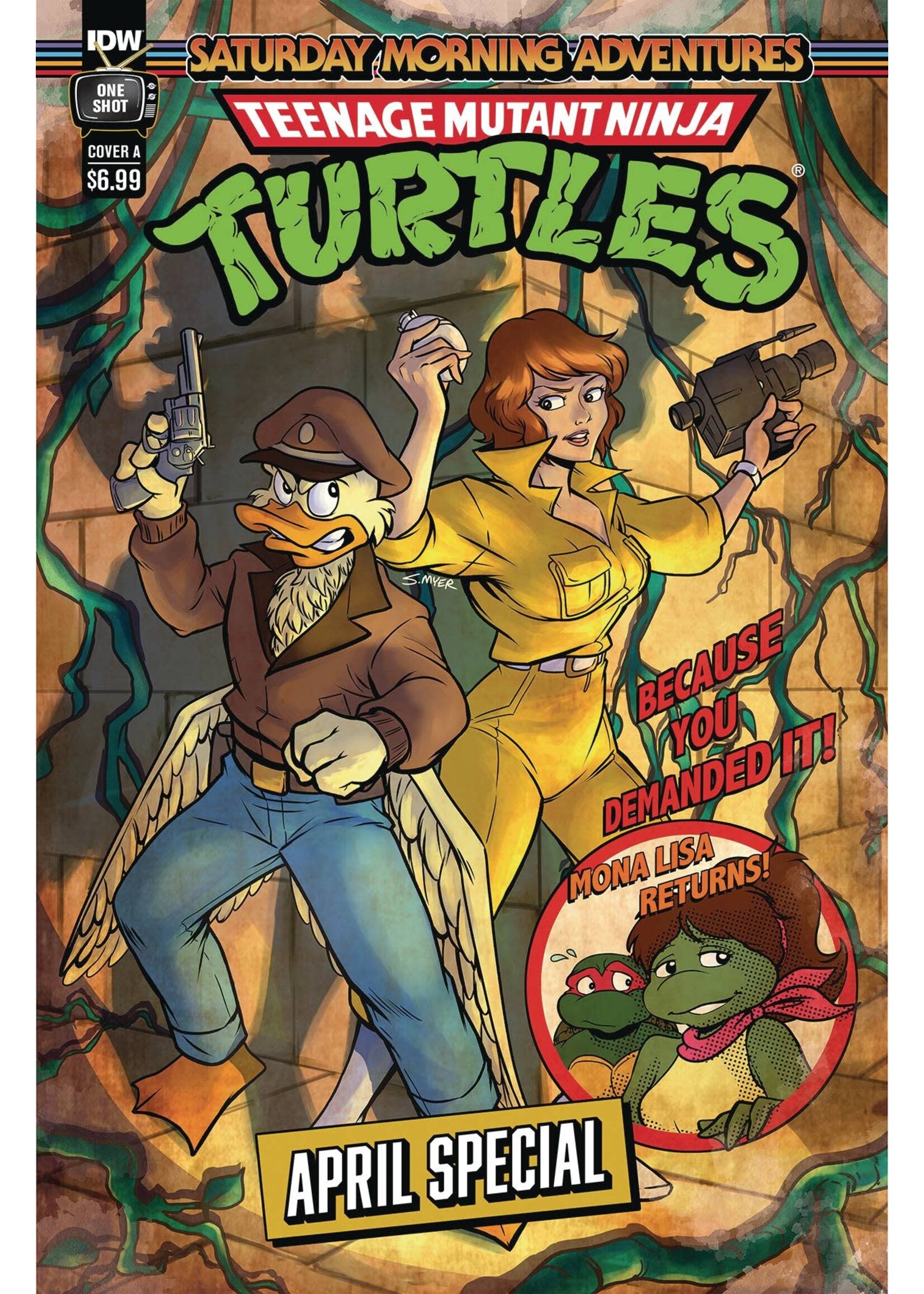 . TMNT SATURDAY MORNING ADV APRIL SPECIAL #1 CVR A MYER