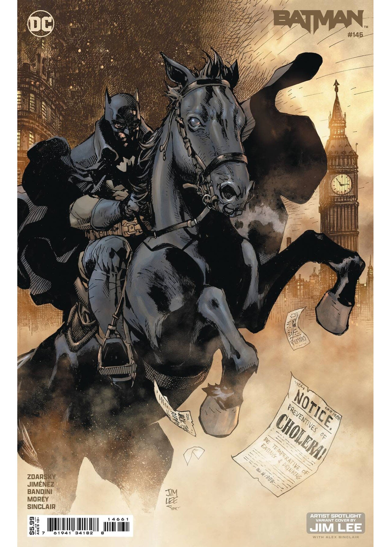 . BATMAN (2016) #146 JIM LEE