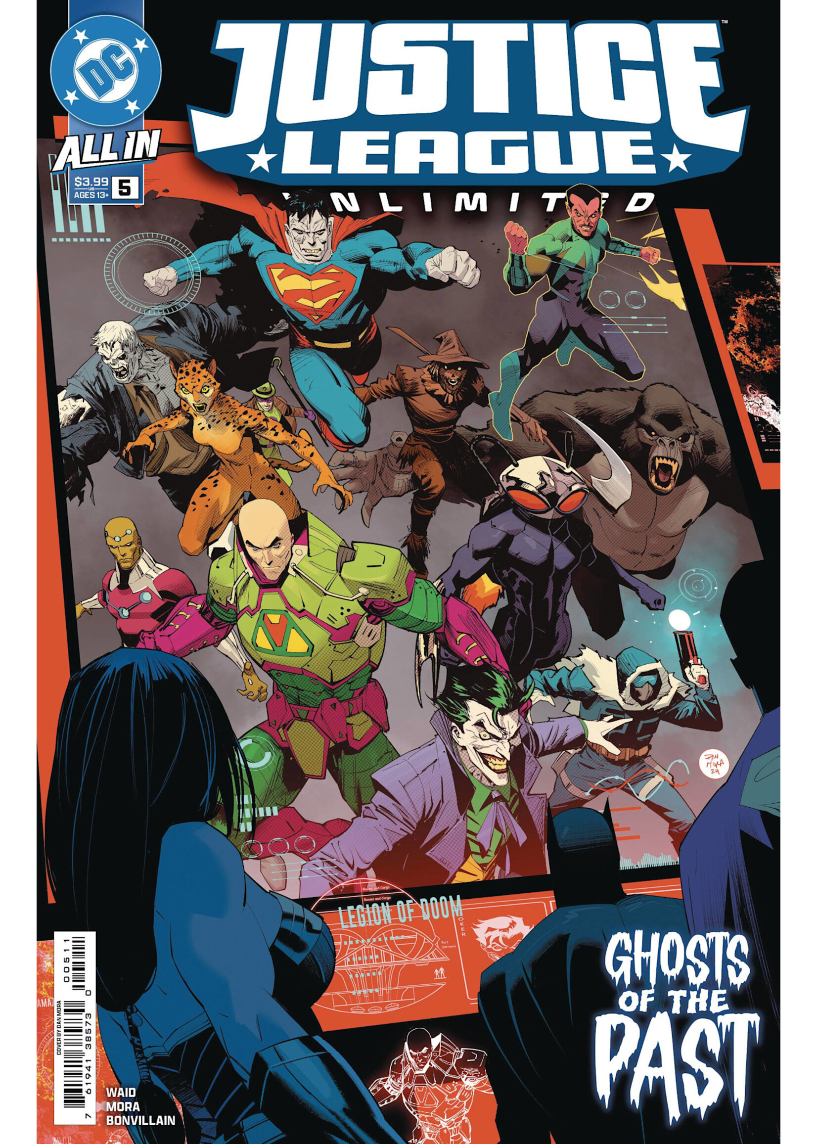 . JUSTICE LEAGUE UNLIMITED (2024) #5 CVR A MORA