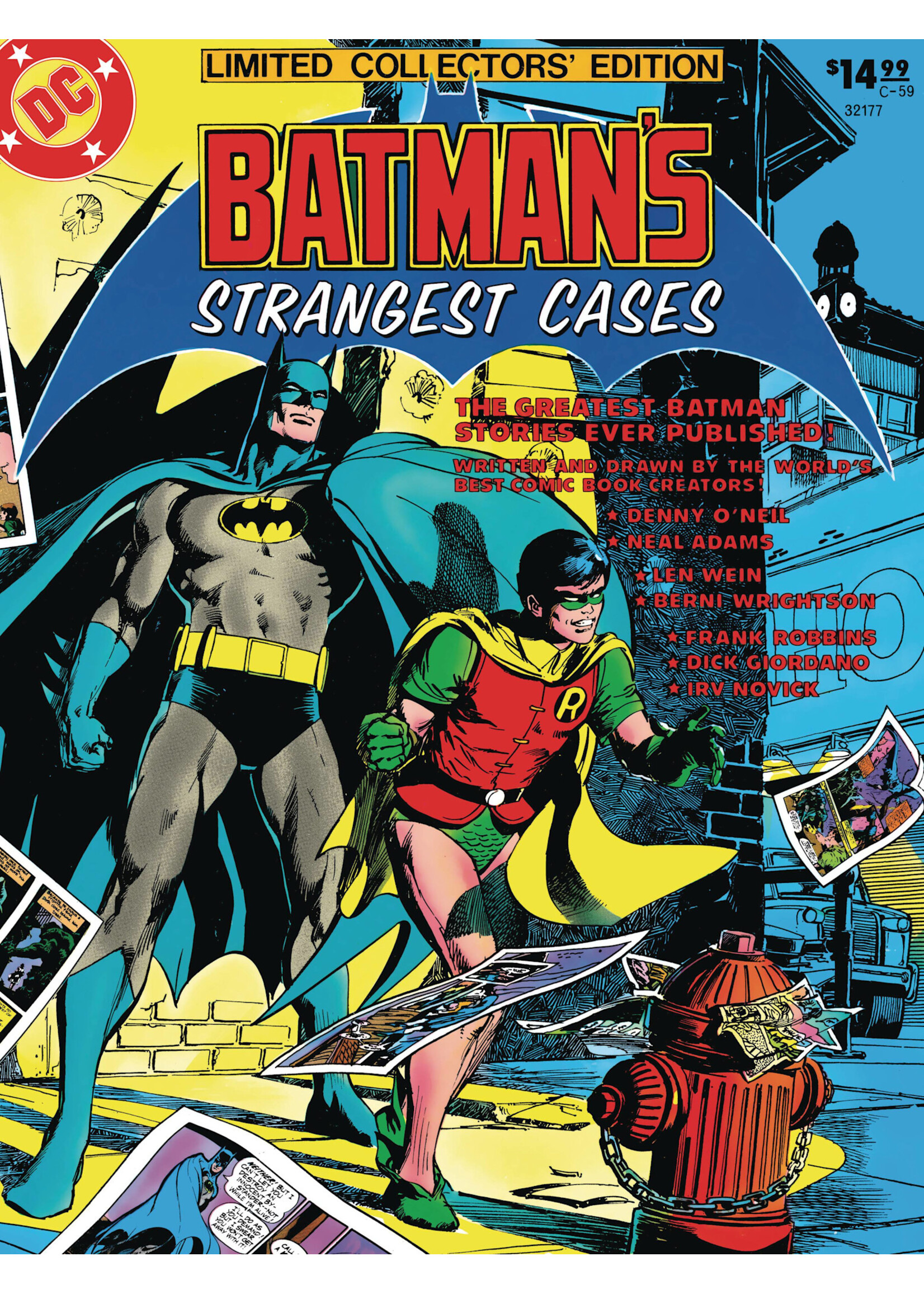 . LIMITED COLLECTORS EDITION #59 BATMANS STRANGEST CASES FACSIMILE EDITION