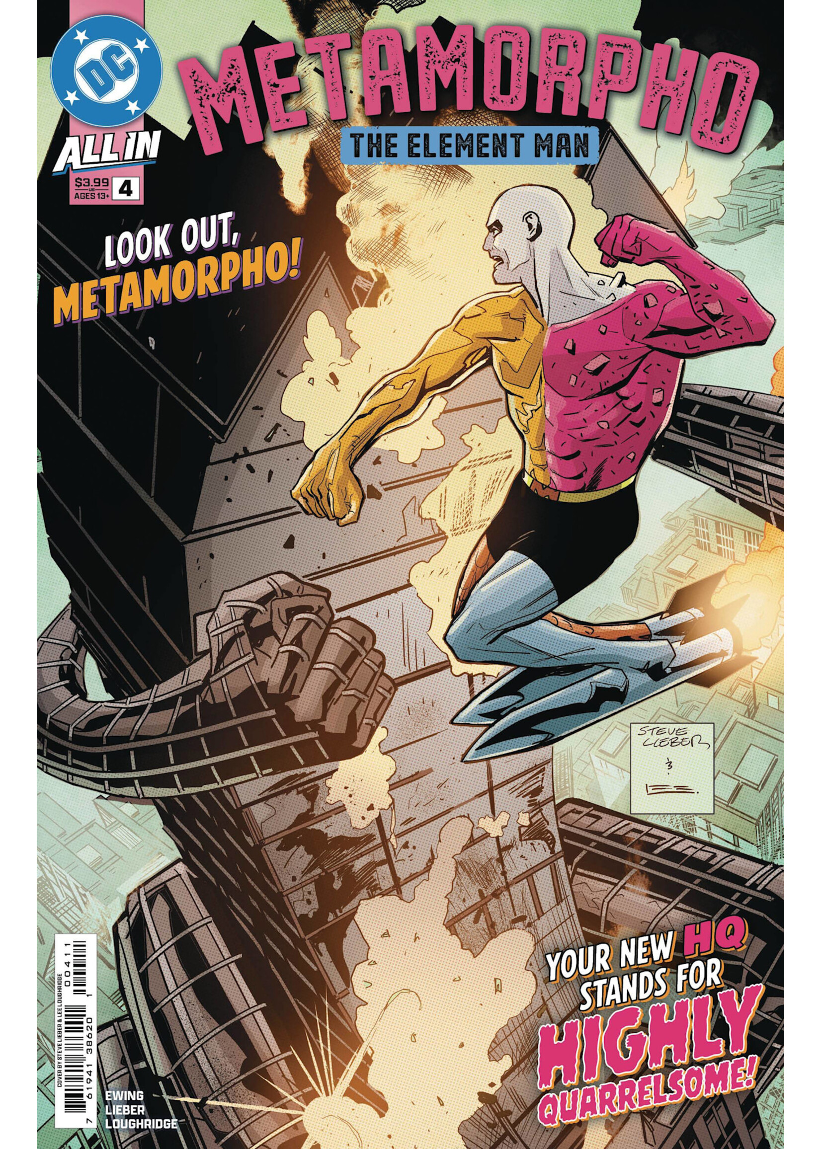 . METAMORPHO THE ELEMENT MAN (2024) #4 CVR A LIEBER
