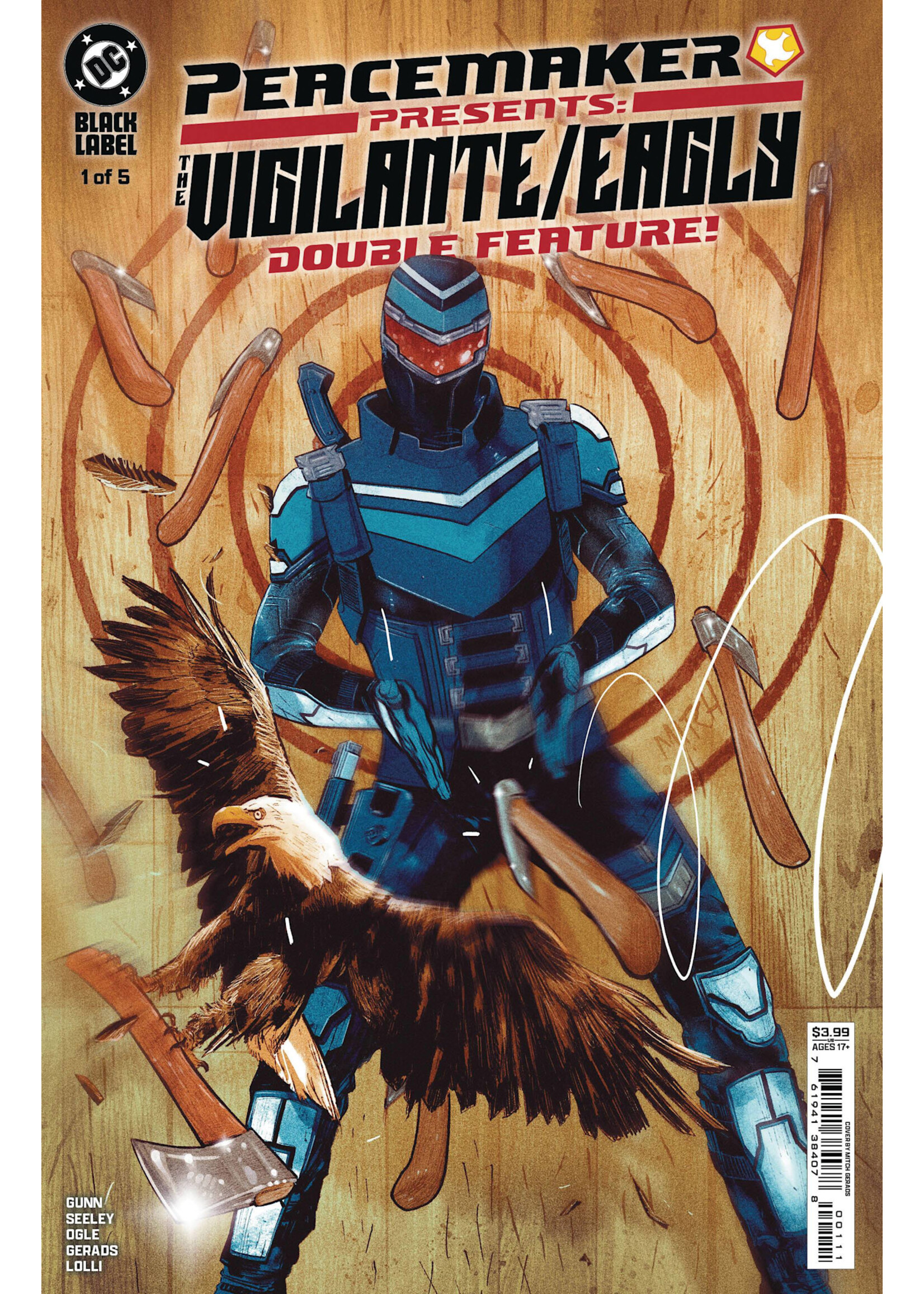 . PEACEMAKER PRESENTS THE VIGILANTE EAGLY DOUBLE FEATURE #1 (OF 5) CVR A