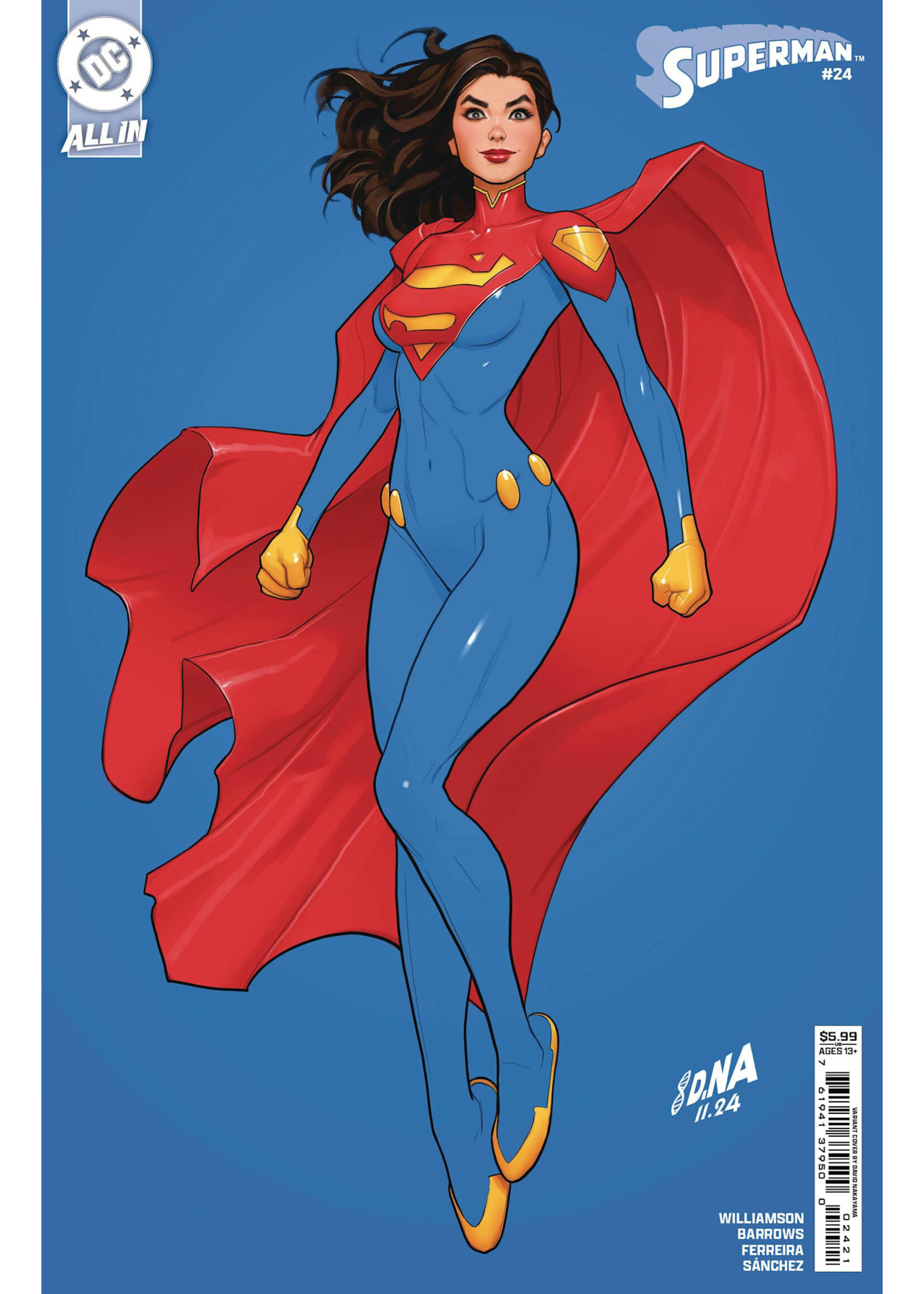 . SUPERMAN (2023) #24 CVR B NAKAYAMA VAR