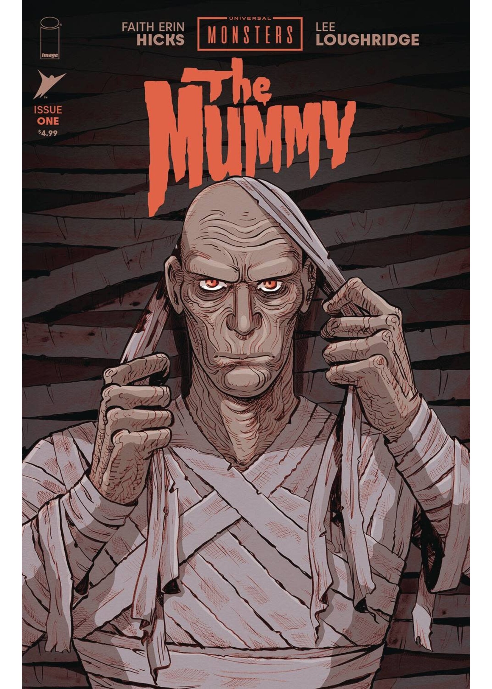 . UNIVERSAL MONSTERS THE MUMMY (2025) #1 (OF 4) CVR A HICKS & LOUGHRIDGE