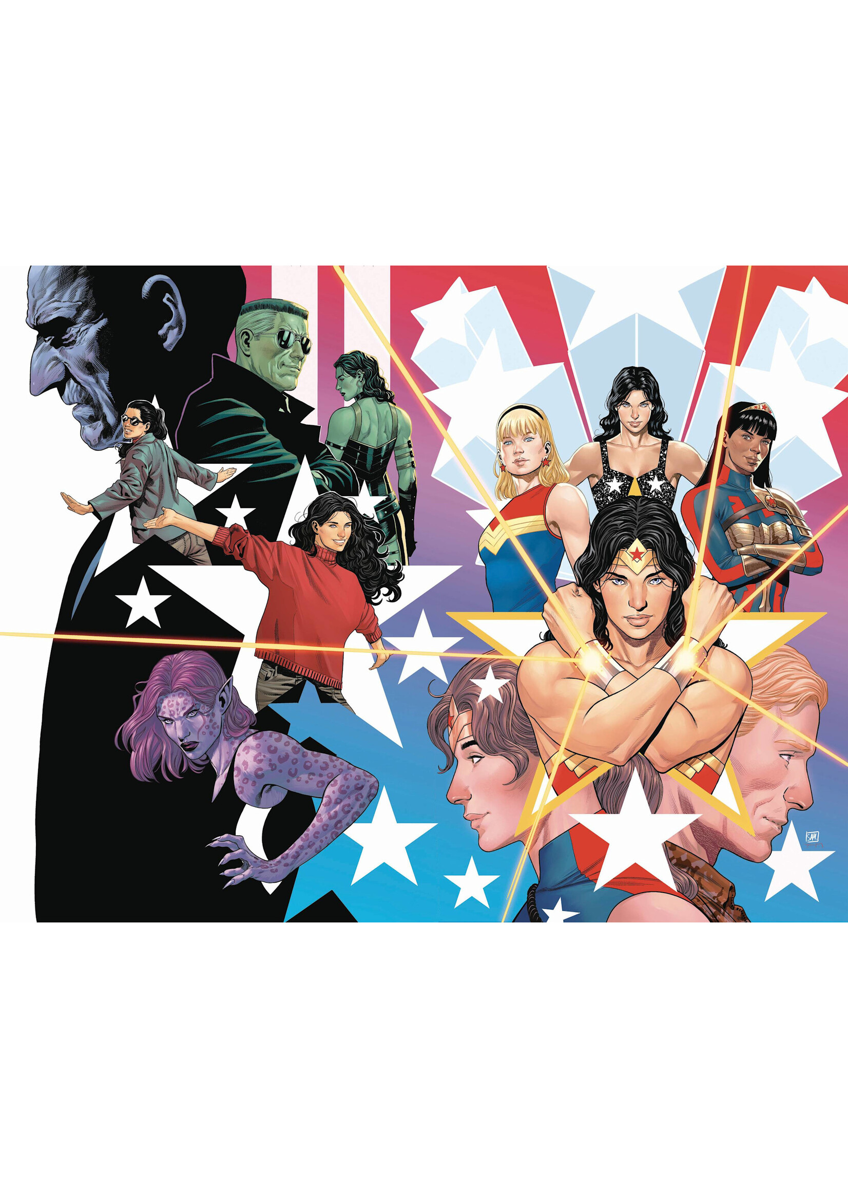 . WONDER WOMAN (2023) #19 CVR A SAMPERE WRAPAROUND