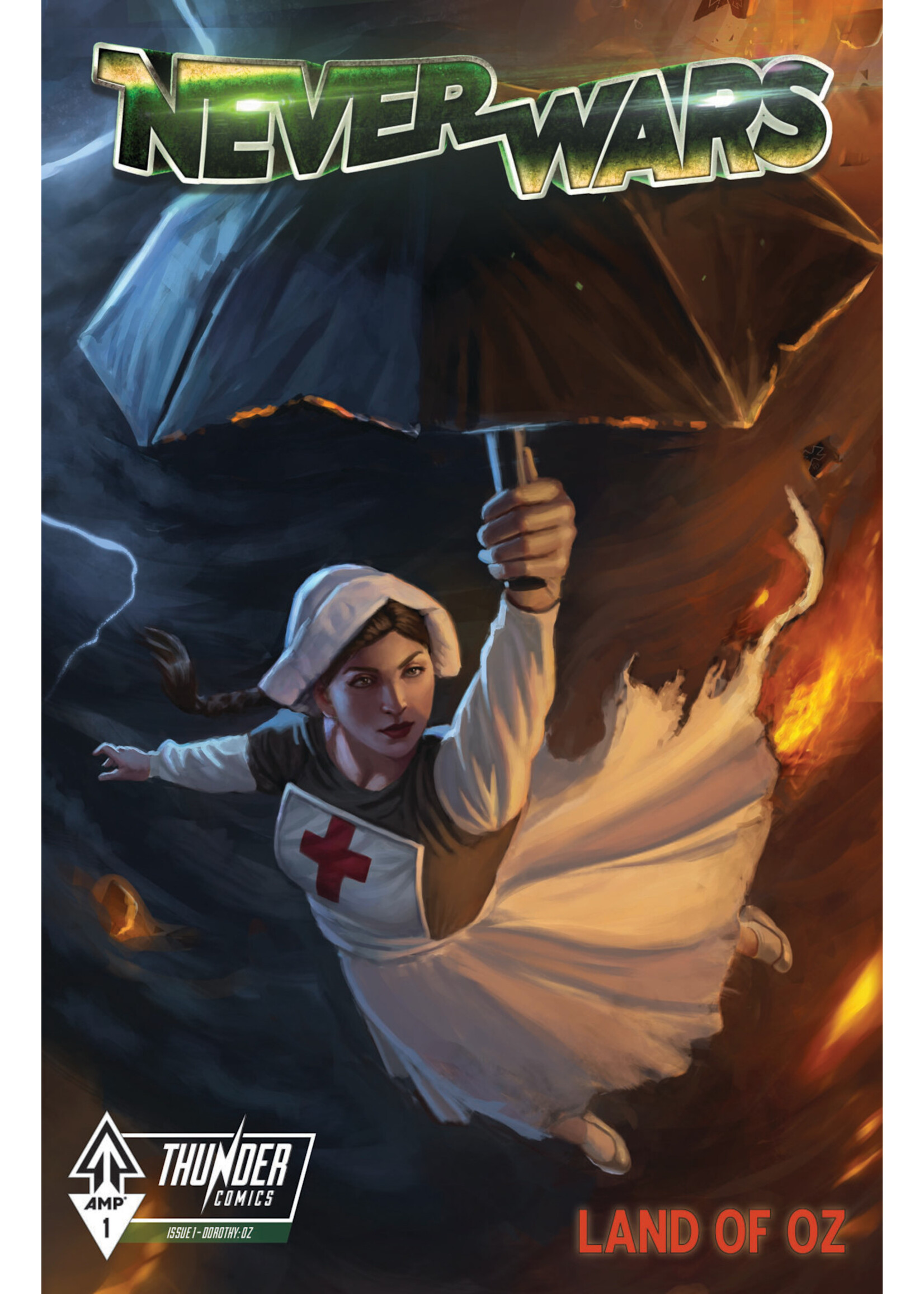 AMP COMICS NEVERWARS #1 DOROTHY OZ CVR A BARTLING