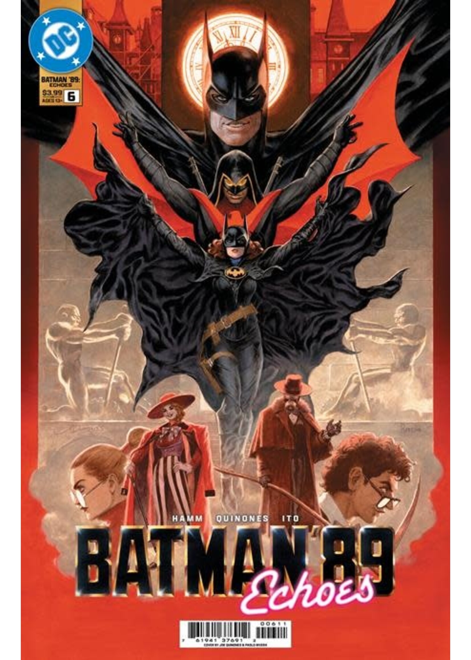 DC COMICS BATMAN 89 ECHOES #6 CVR A QUINONES & RIVERA