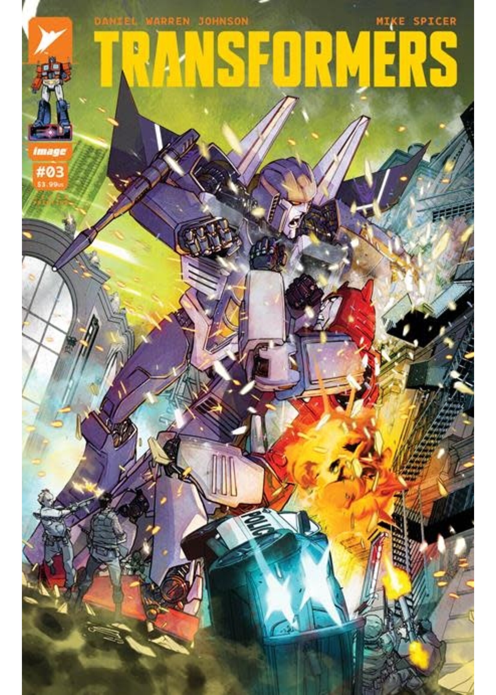 IMAGE COMICS TRANSFORMERS (2023) #3 6TH PTG