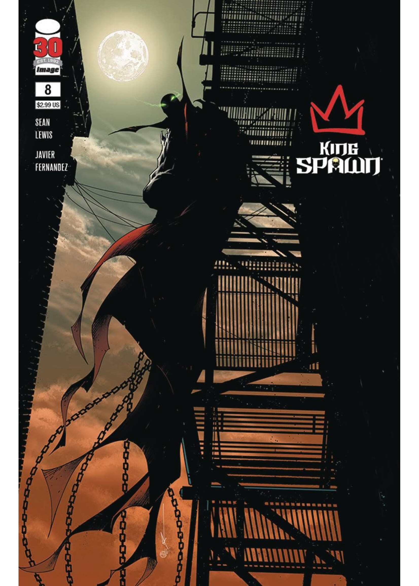 . KING SPAWN #8 CVR A KEANE