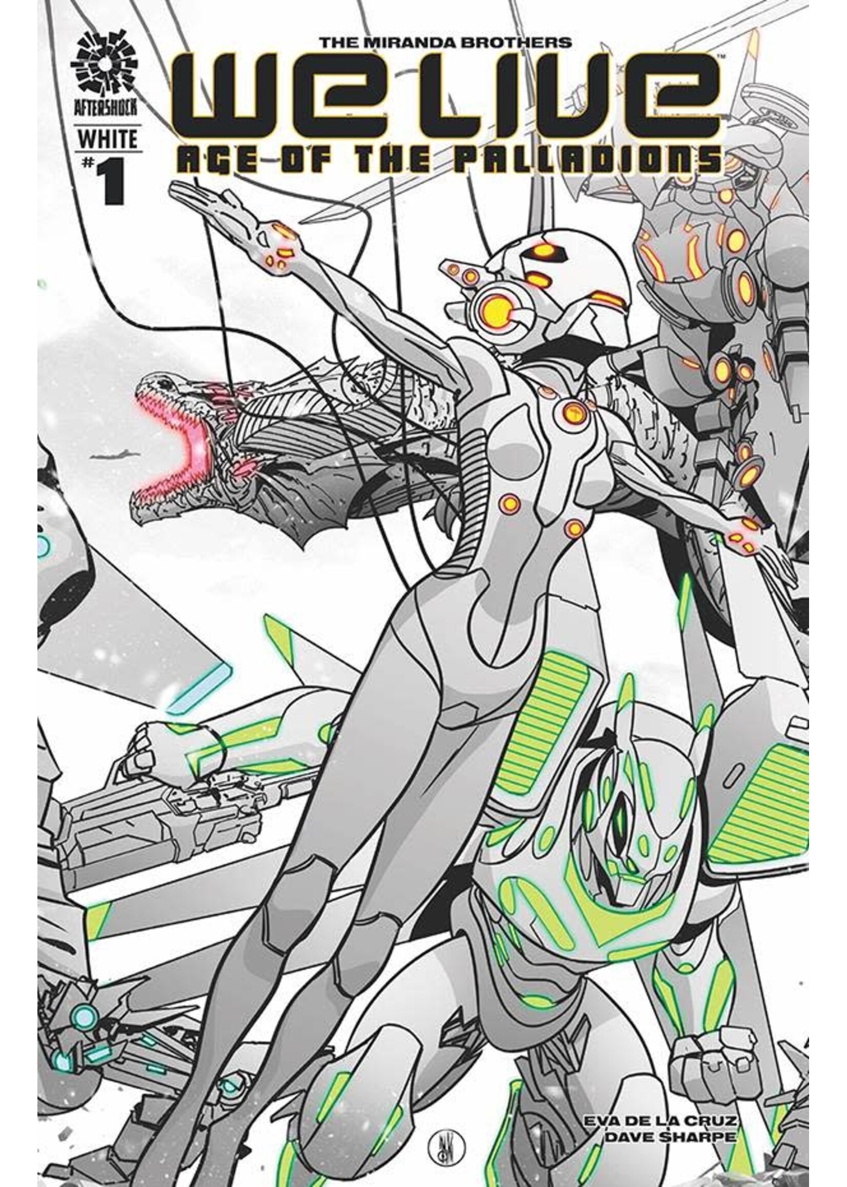 . WE LIVE AGE OF PALLADIONS WHITE #1 CVR A MIRANDA