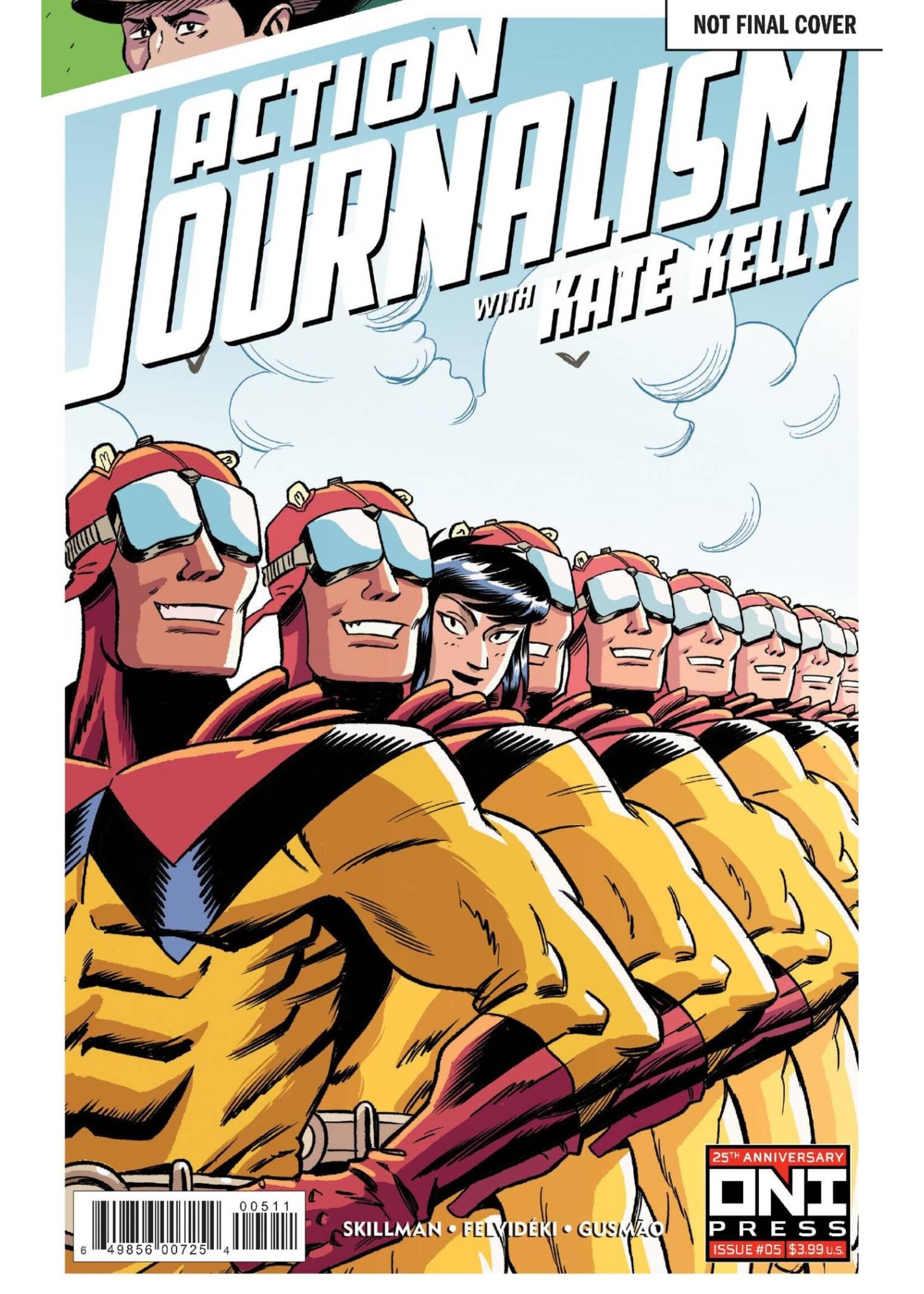 ONI PRESS ACTION JOURNALISM #5 CVR A FELVIDEKI (MR)