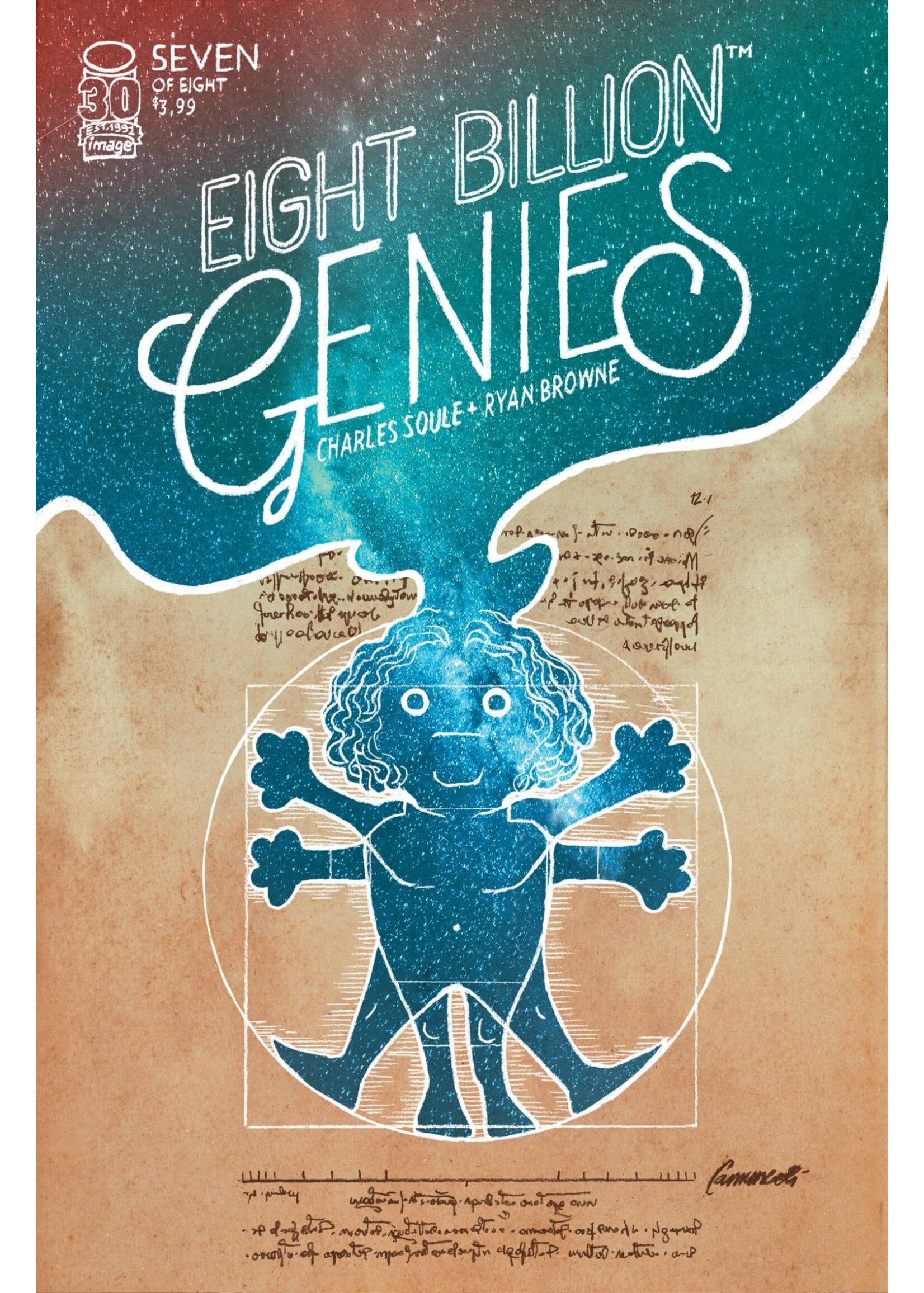 . EIGHT BILLION GENIES #7 (OF 8) CVR B CAMUNCOLI (MR)