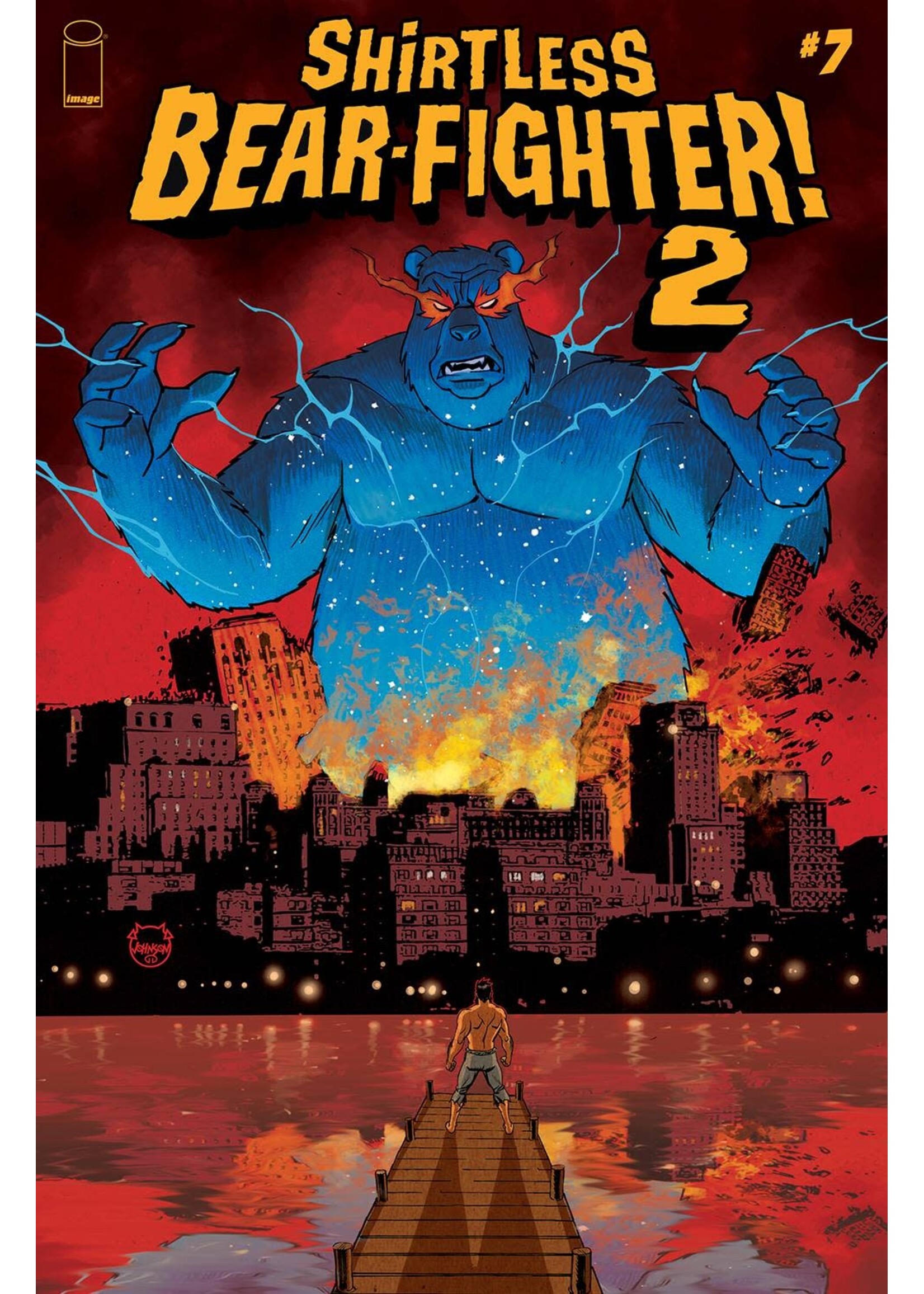 . SHIRTLESS BEAR-FIGHTER 2 #7 (OF 7) CVR A JOHNSON