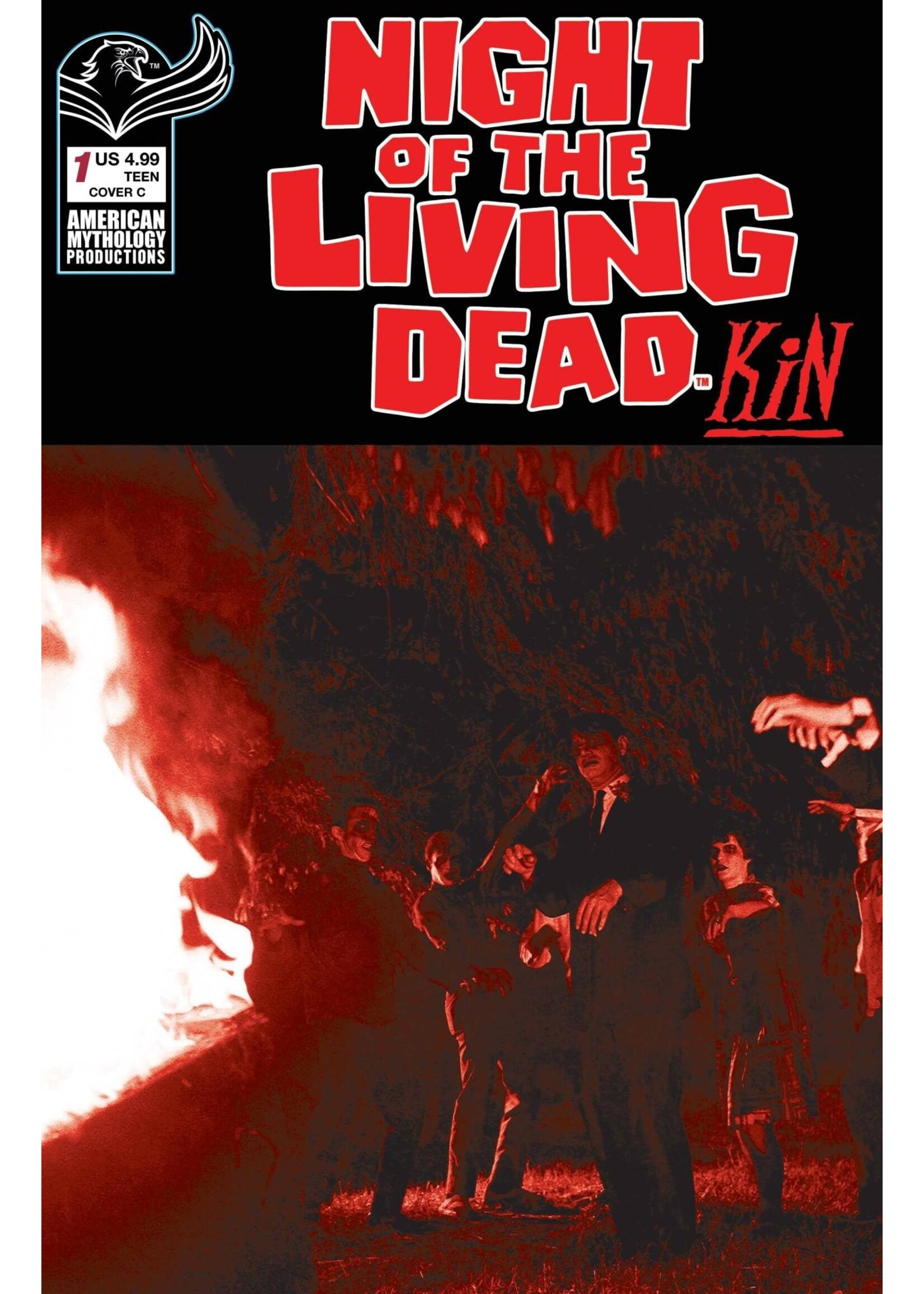 AMERICAN MYTHOLOGY PRODUCTIONS NIGHT OF THE LIVING DEAD KIN #1 CVR C PHOTO