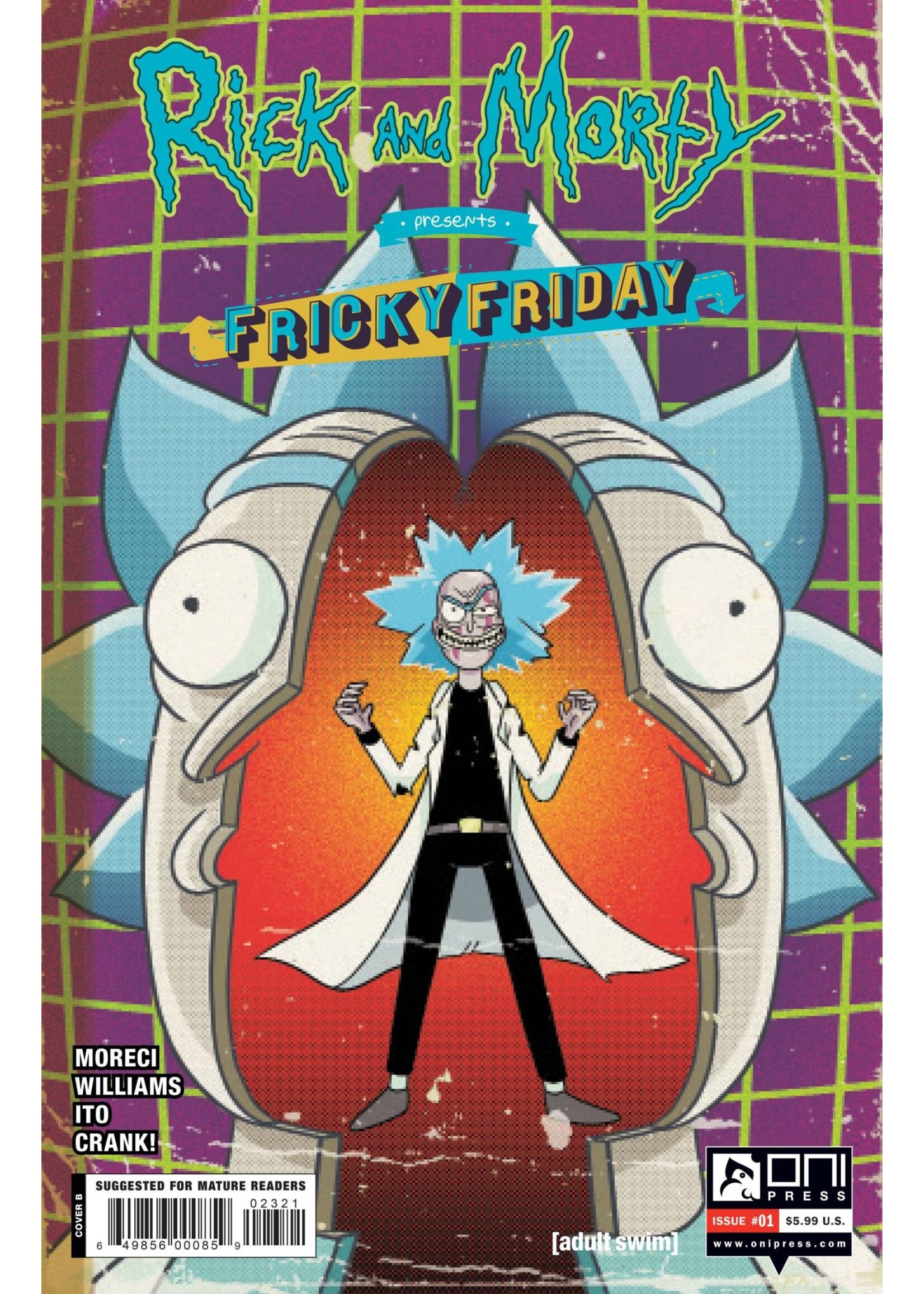ONI PRESS RICK AND MORTY PRESENTS FRICKY FRIDAY #1 CVR B ELLERBY (MR)