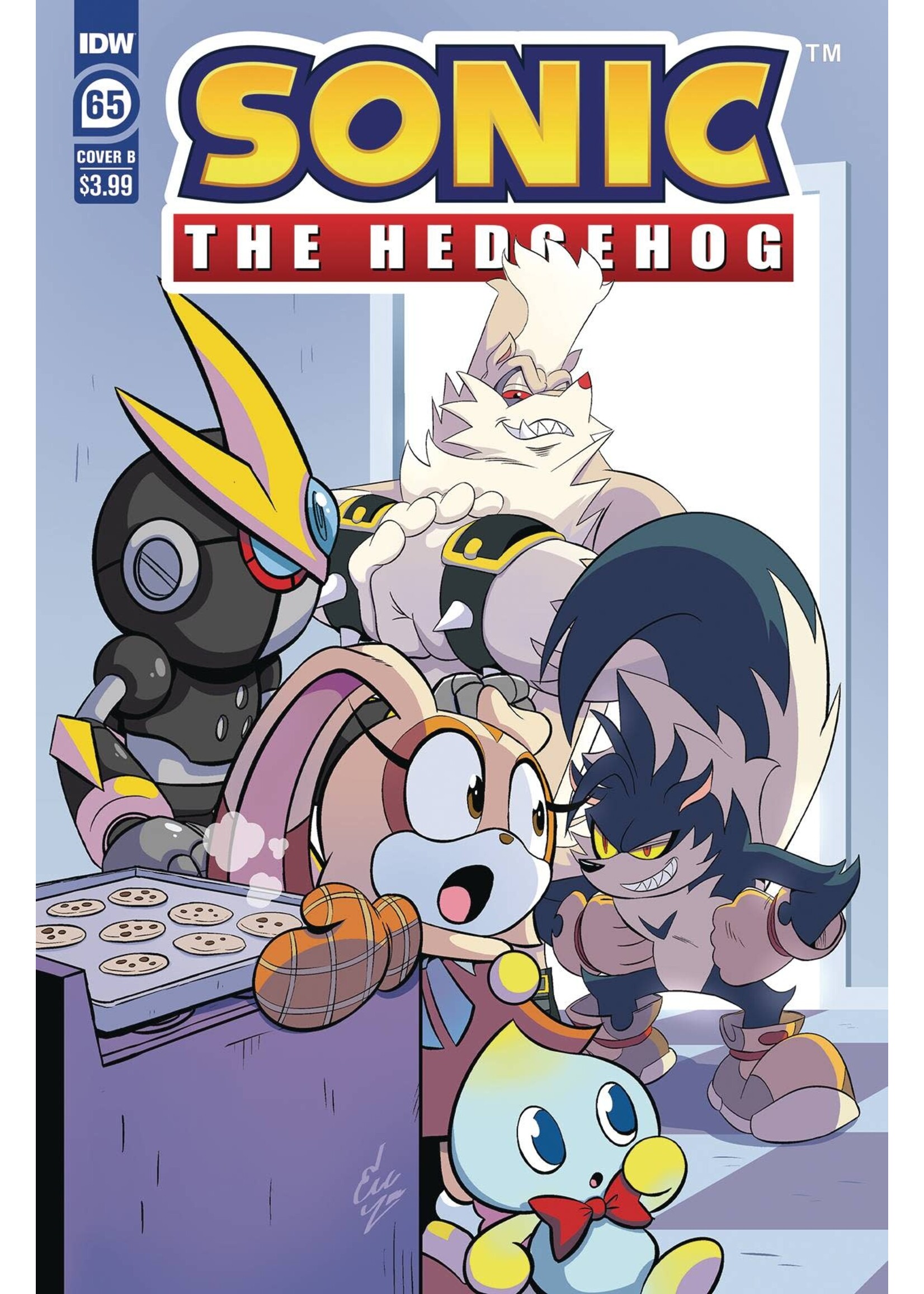 . SONIC THE HEDGEHOG #65 CVR B LIDE