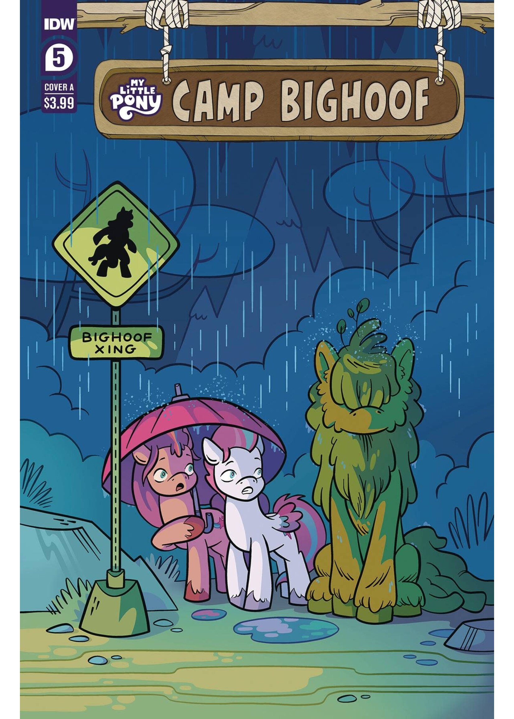 . MY LITTLE PONY CAMP BIGHOOF #5 CVR A SHERRON