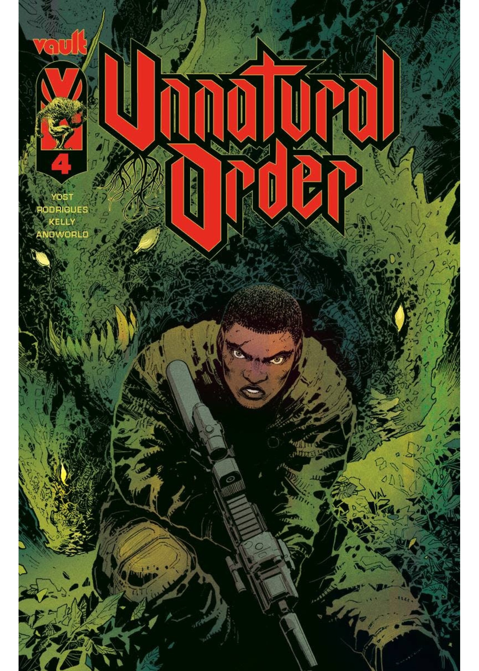 . UNNATURAL ORDER #4 CVR A RODRIGUES