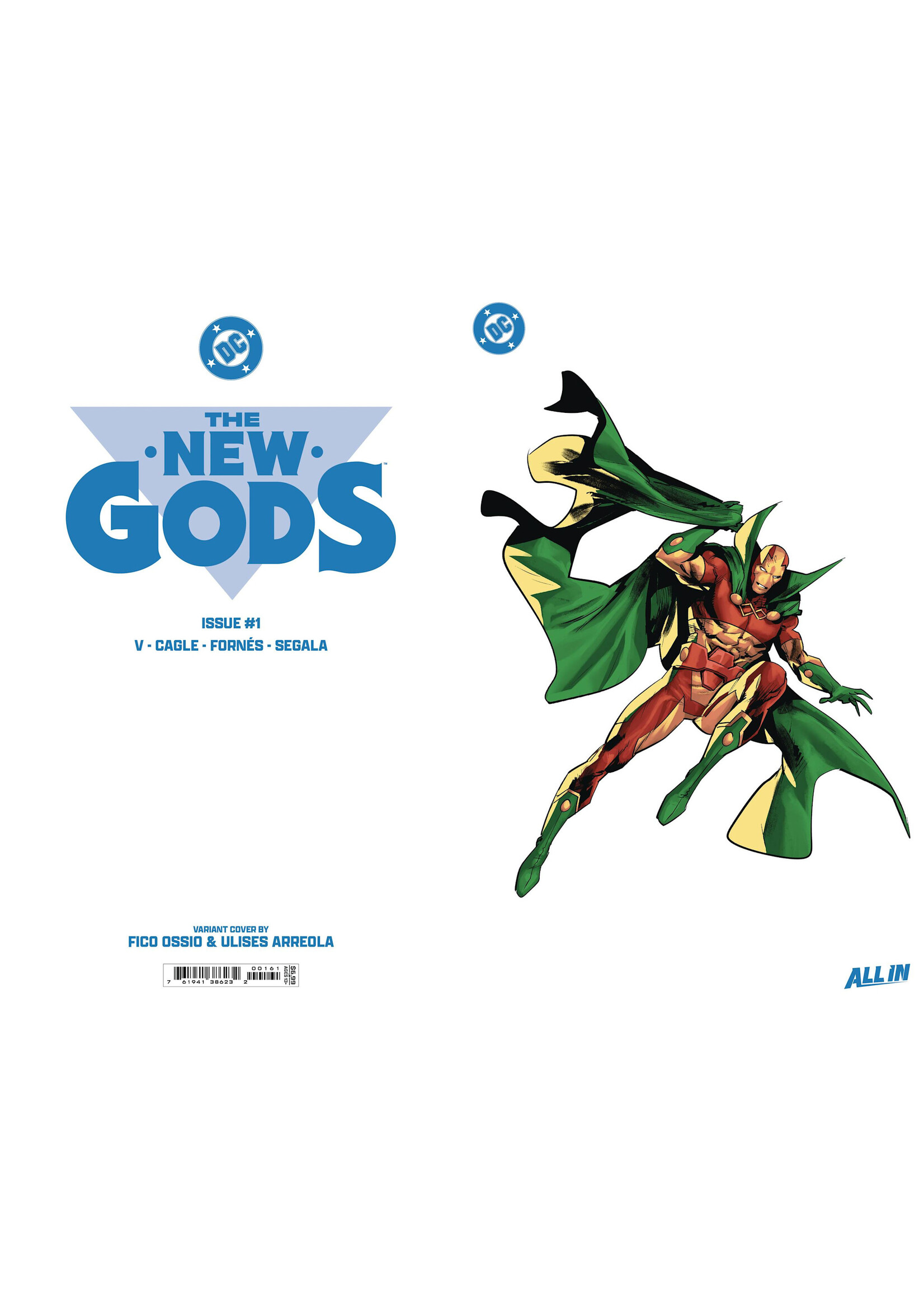 . THE NEW GODS (2024) #1 DC ALL IN FOIL