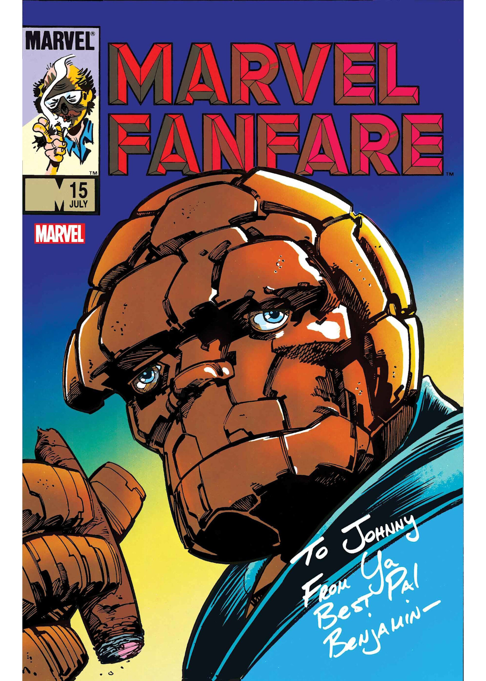 . MARVEL FANFARE #15 FACSIMILE EDITION (2024)