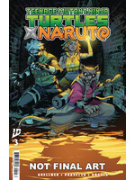 IDW PUBLISHING TEENAGE MUTANT NINJA TURTLES X NARUTO #3 CVR B PRASETYA