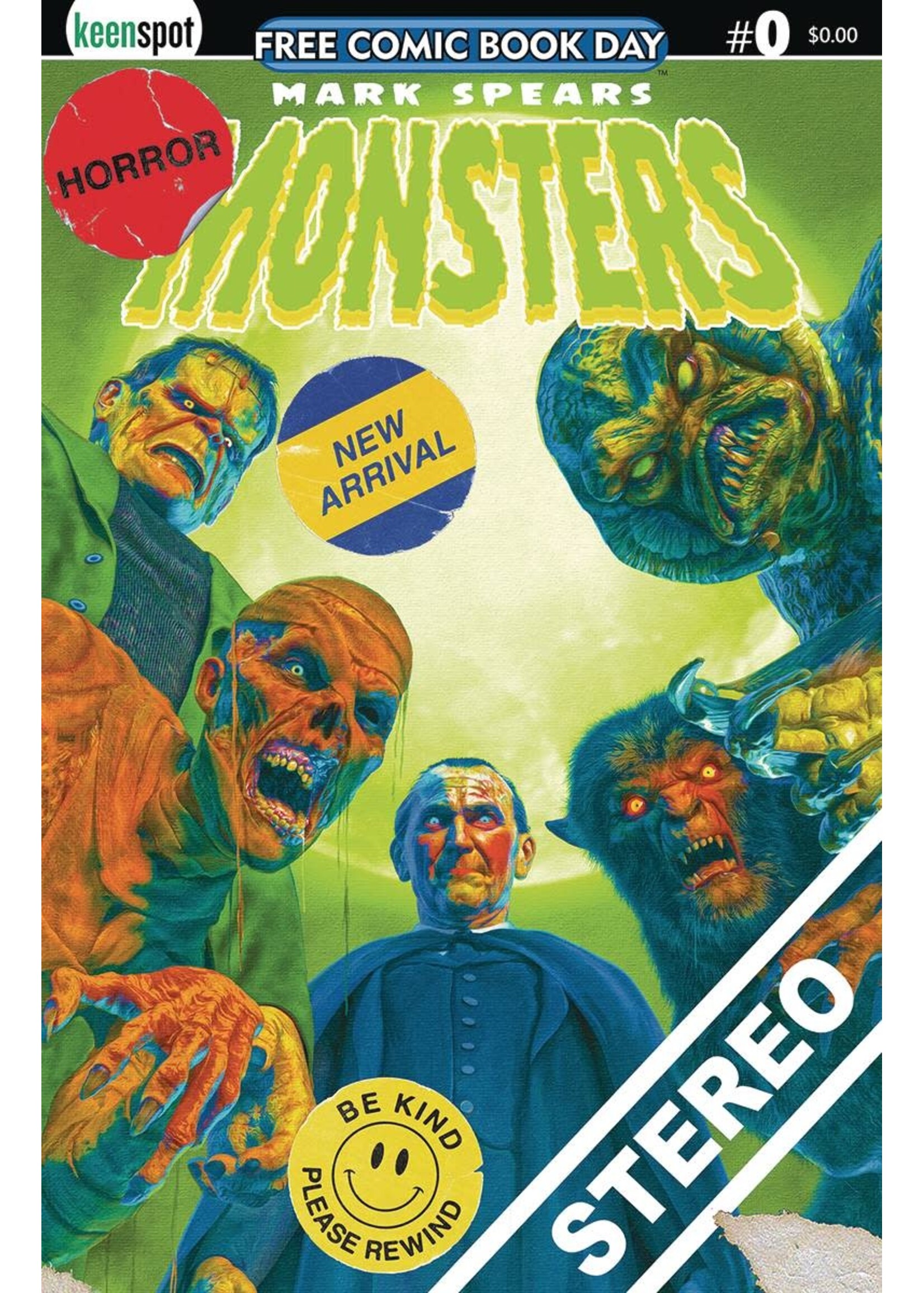 FCBD 2025 KEENSPOT MARK SPEARS MONSTERS #0