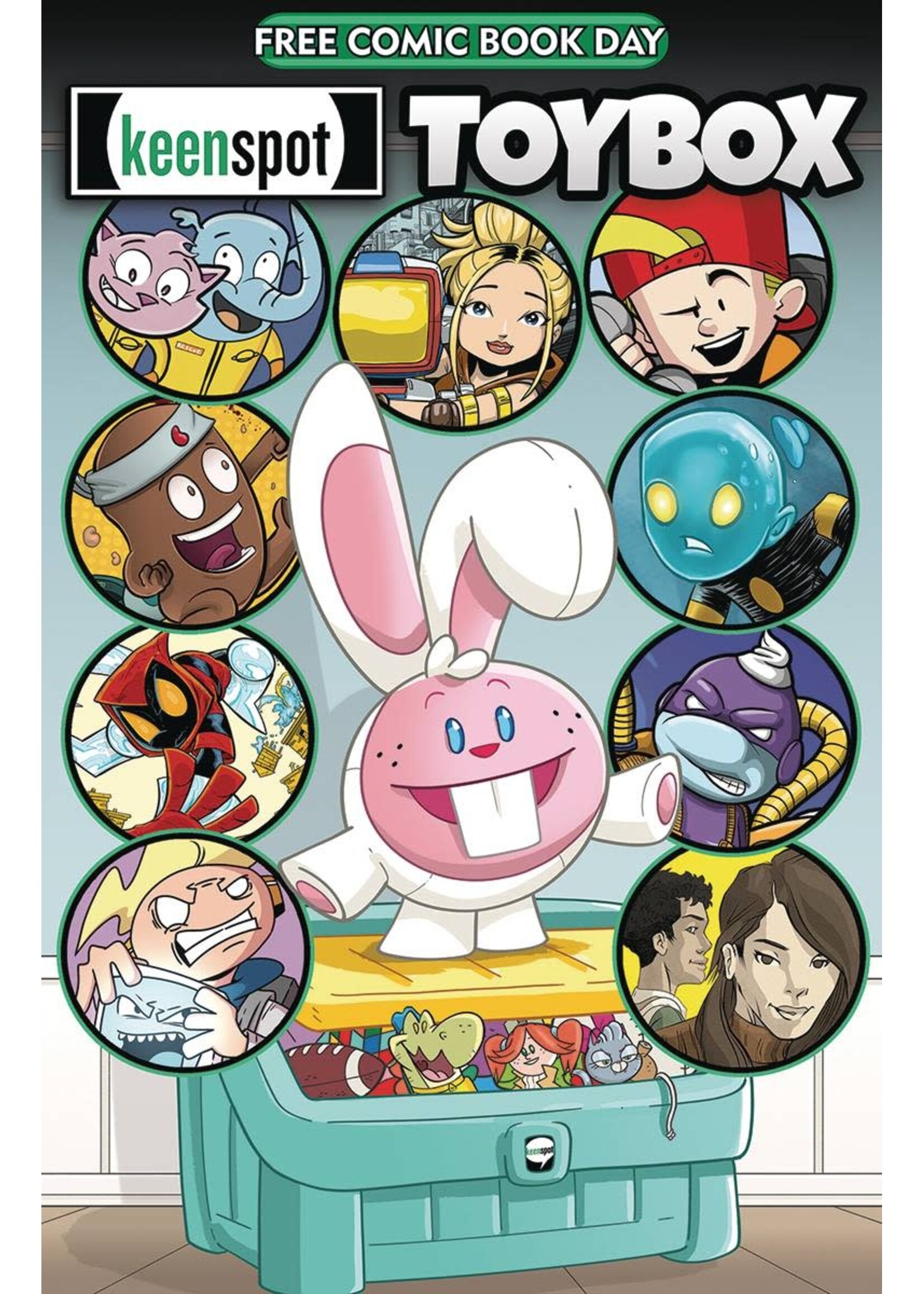 FCBD 2025 KEENSPOT TOYBOX SPECIAL