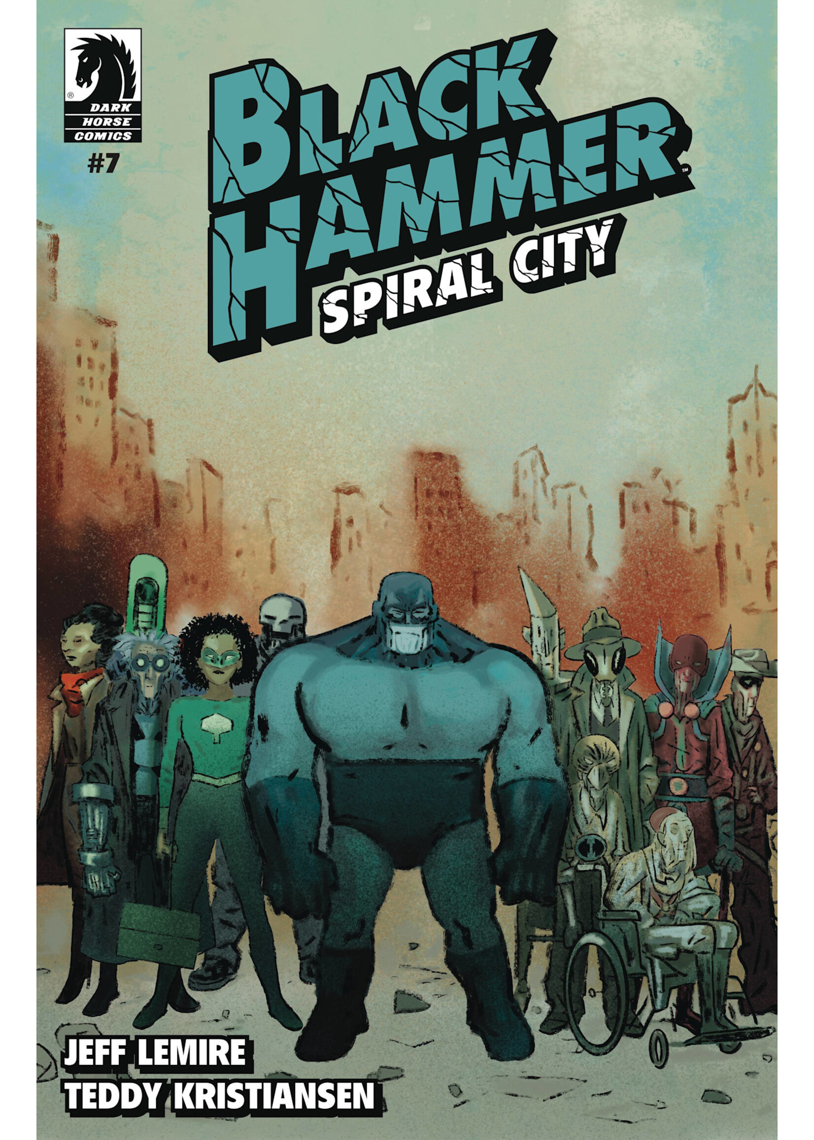 DARK HORSE BLACK HAMMER SPIRAL CITY #7 CVR A