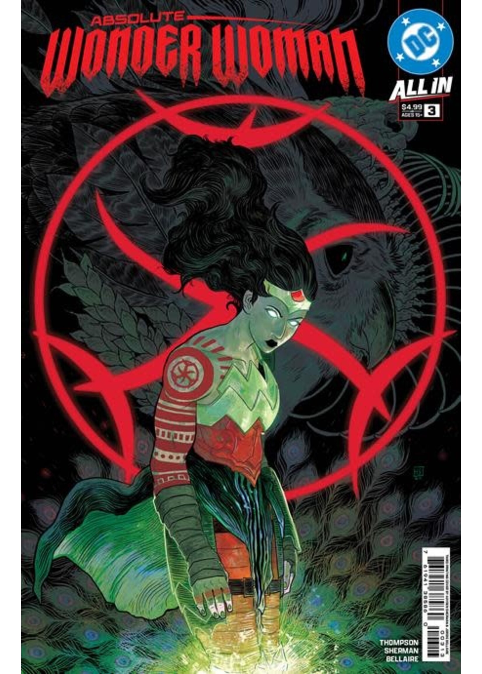 DC COMICS ABSOLUTE WONDER WOMAN (2024) #3 3RD PRINT