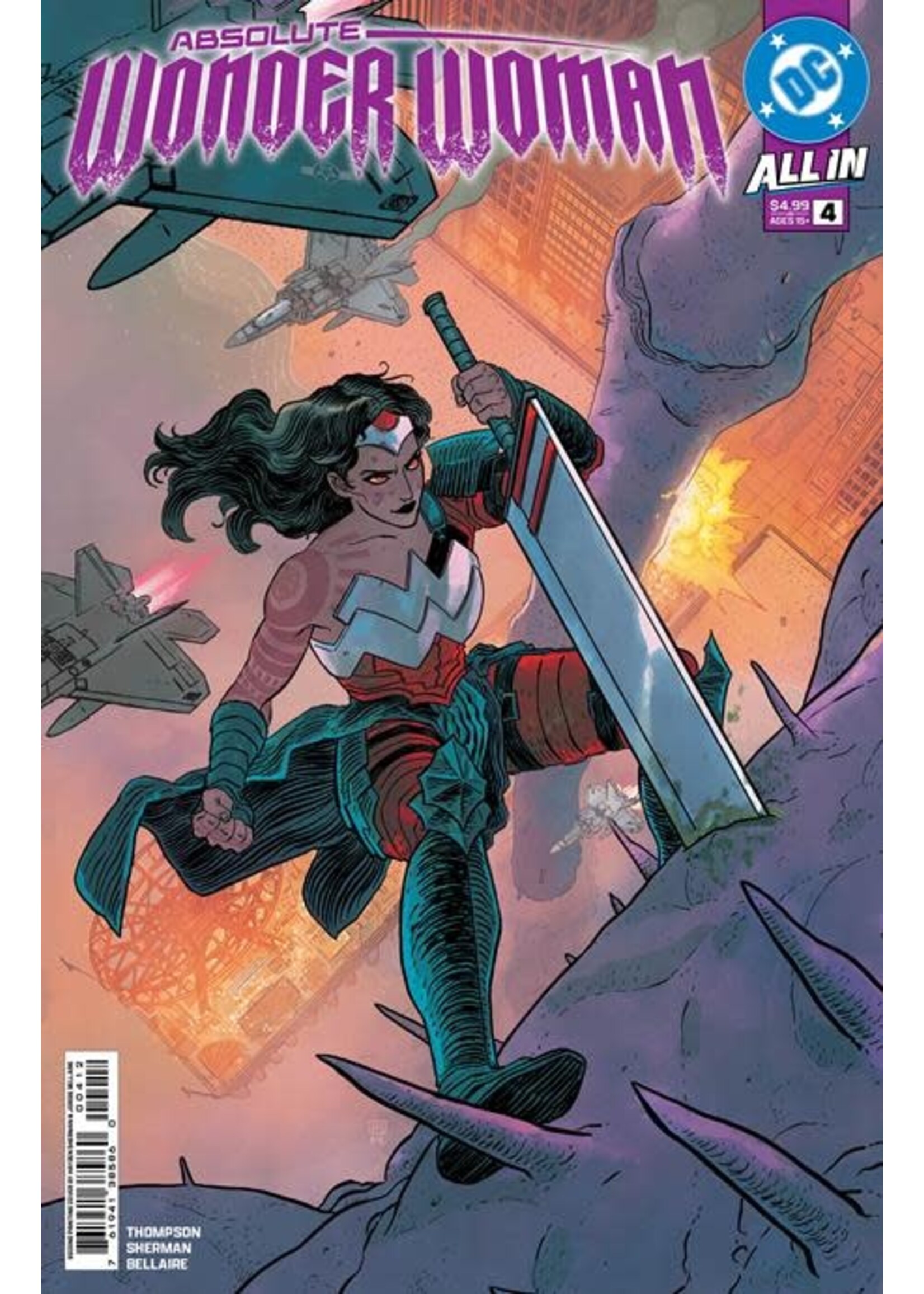 DC COMICS ABSOLUTE WONDER WOMAN (2024) #4 2ND PRINT