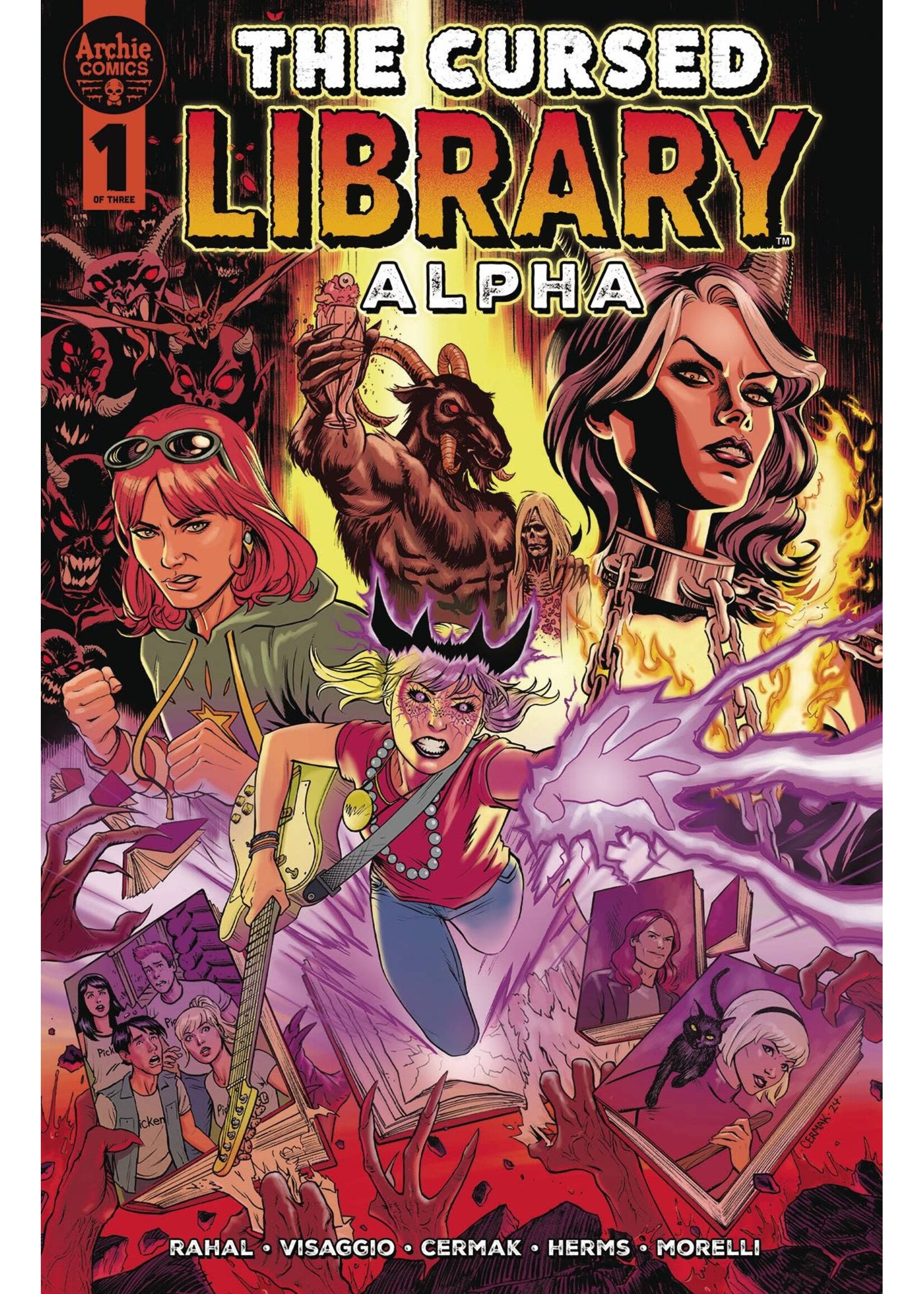 ARCHIE COMICS CURSED LIBRARY ALPHA #1 CVR A CRAIG CERMAK