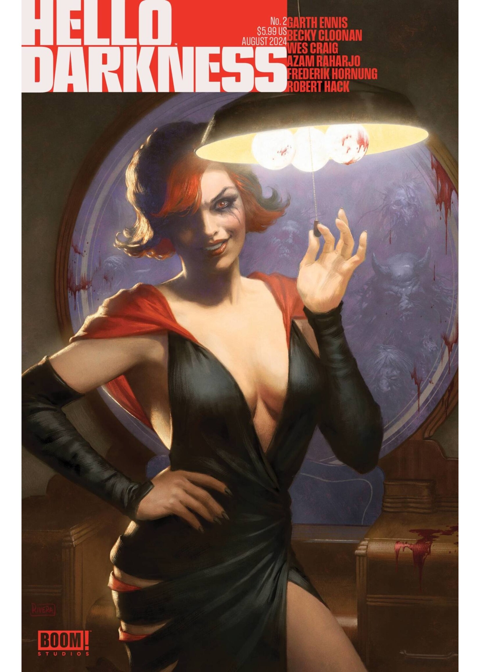 . HELLO DARKNESS #2 CVR A RIVERA (MR)