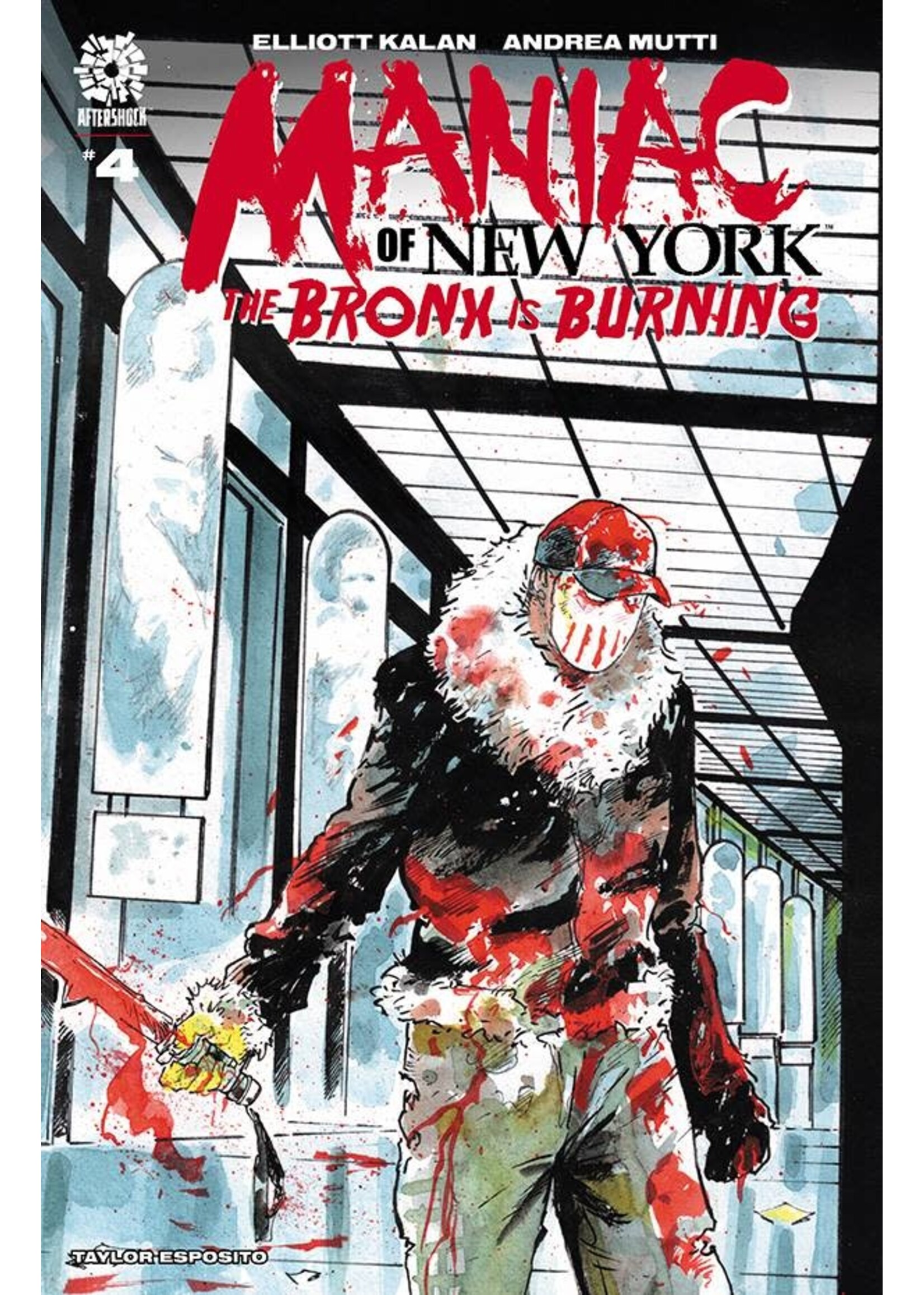 . MANIAC OF NEW YORK BRONX BURNING #4 CVR A ANDREA MUTTI