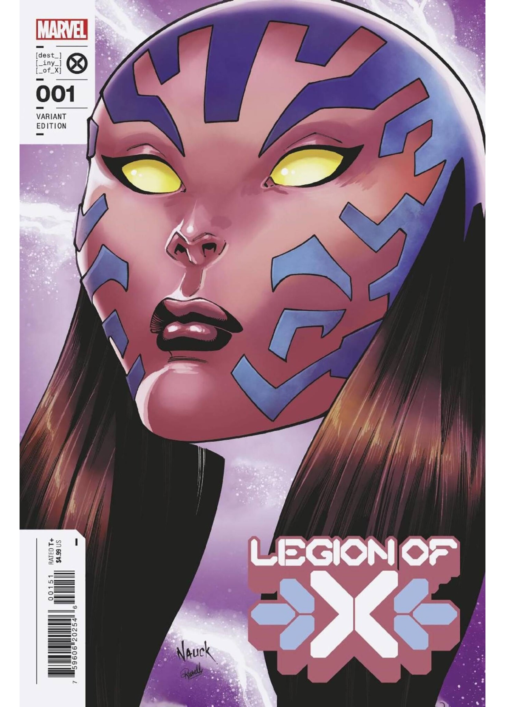 . LEGION OF X #1 NAUCK HEADSHOT VARIANT
