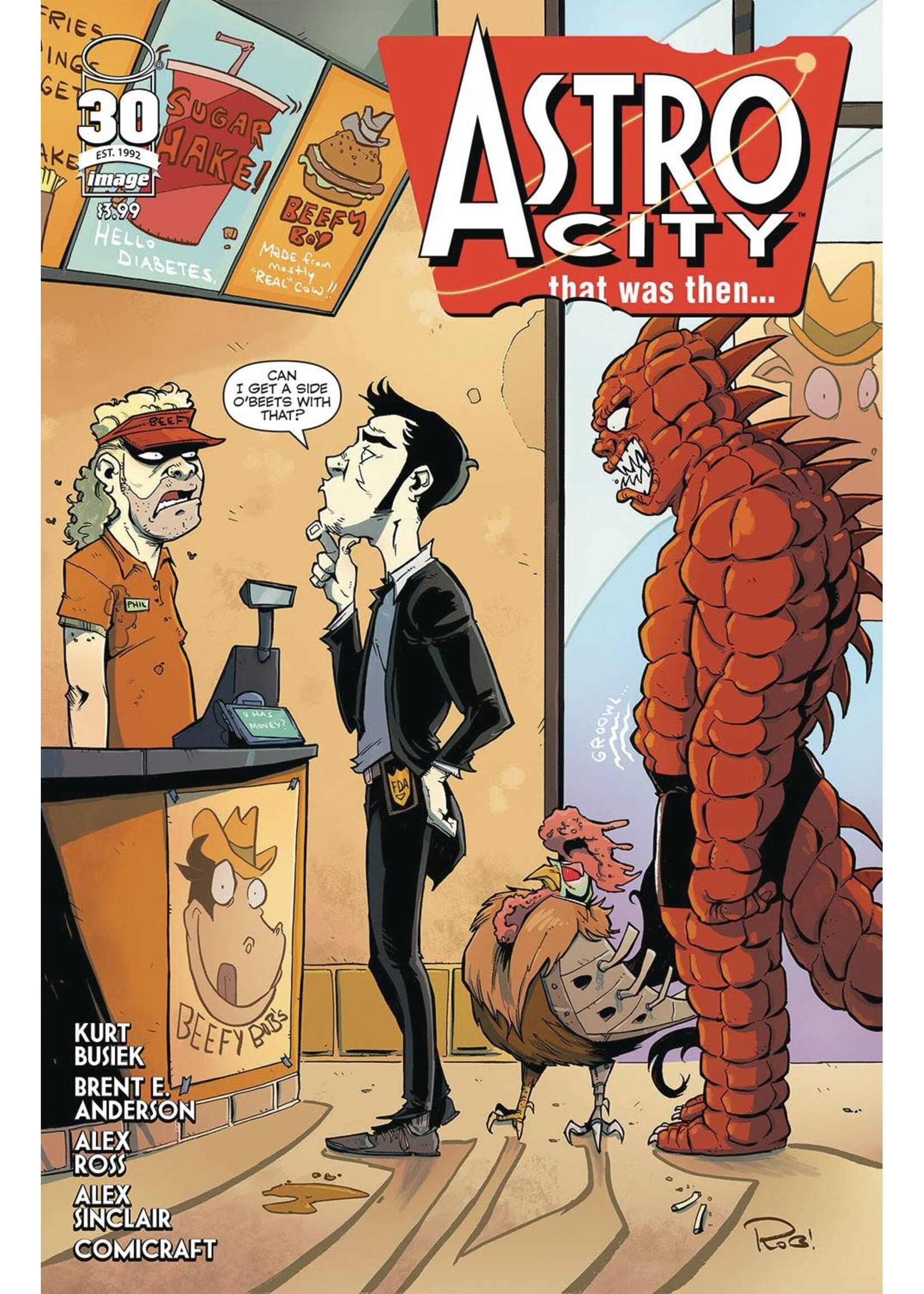 . ASTRO CITY THAT WAS THEN SPEC CVR G GUILLORY