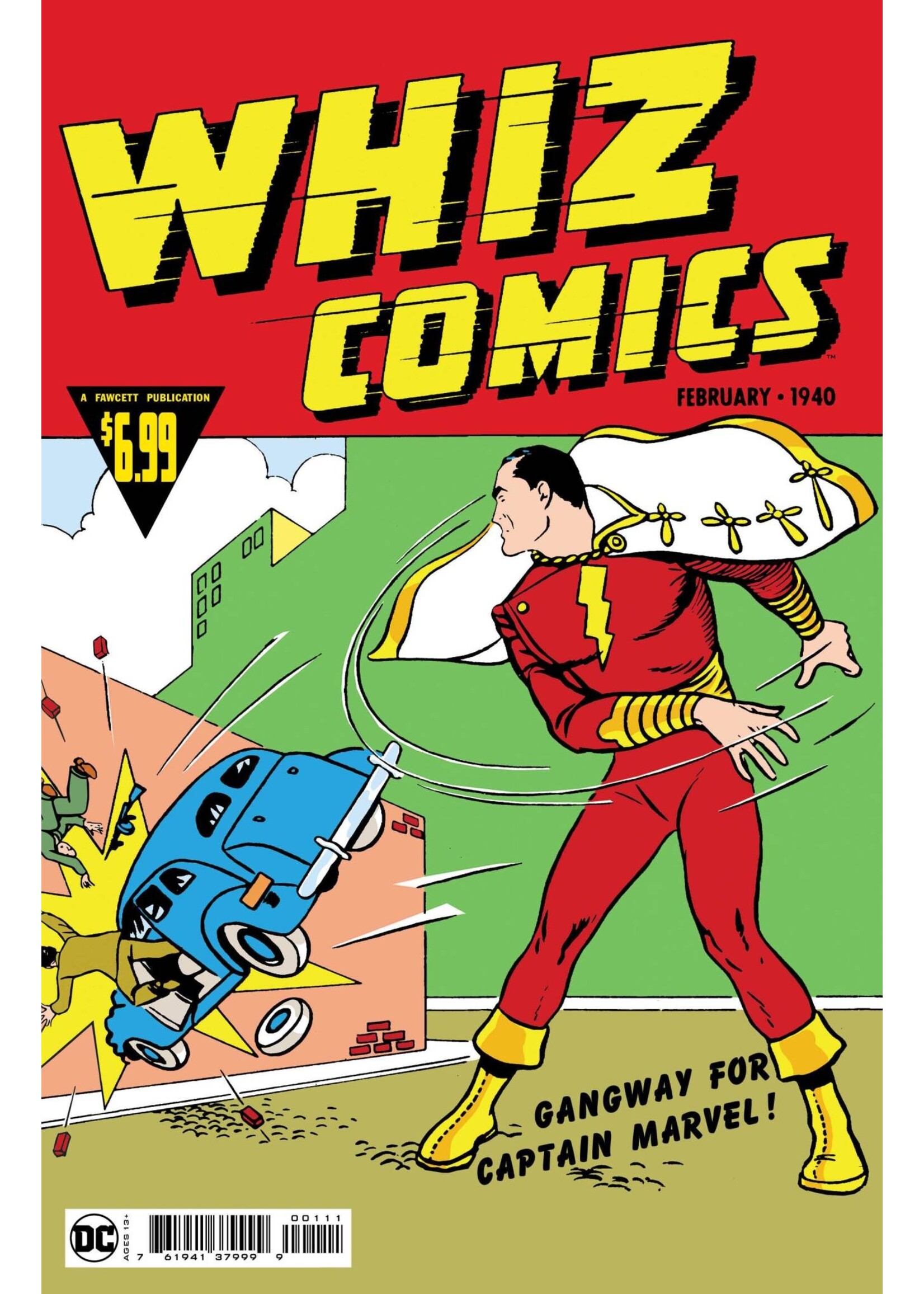 . WHIZ COMICS #2 FACSIMILE EDITION
