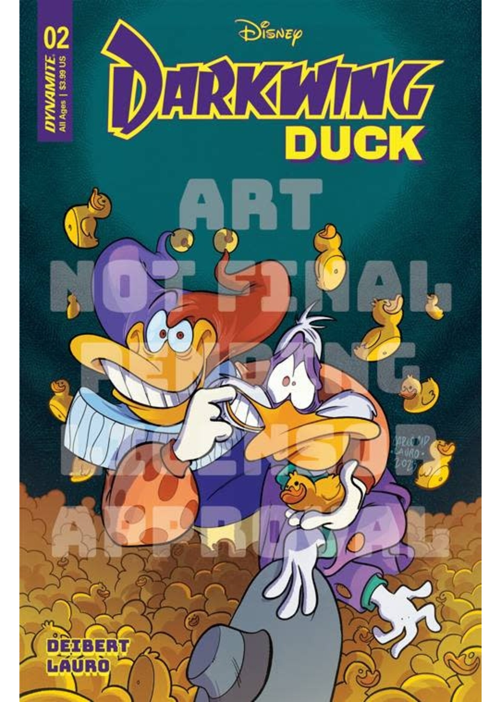 . DARKWING DUCK (2023) #2 CVR G 10 COPY INCV LAURO ORIGINAL