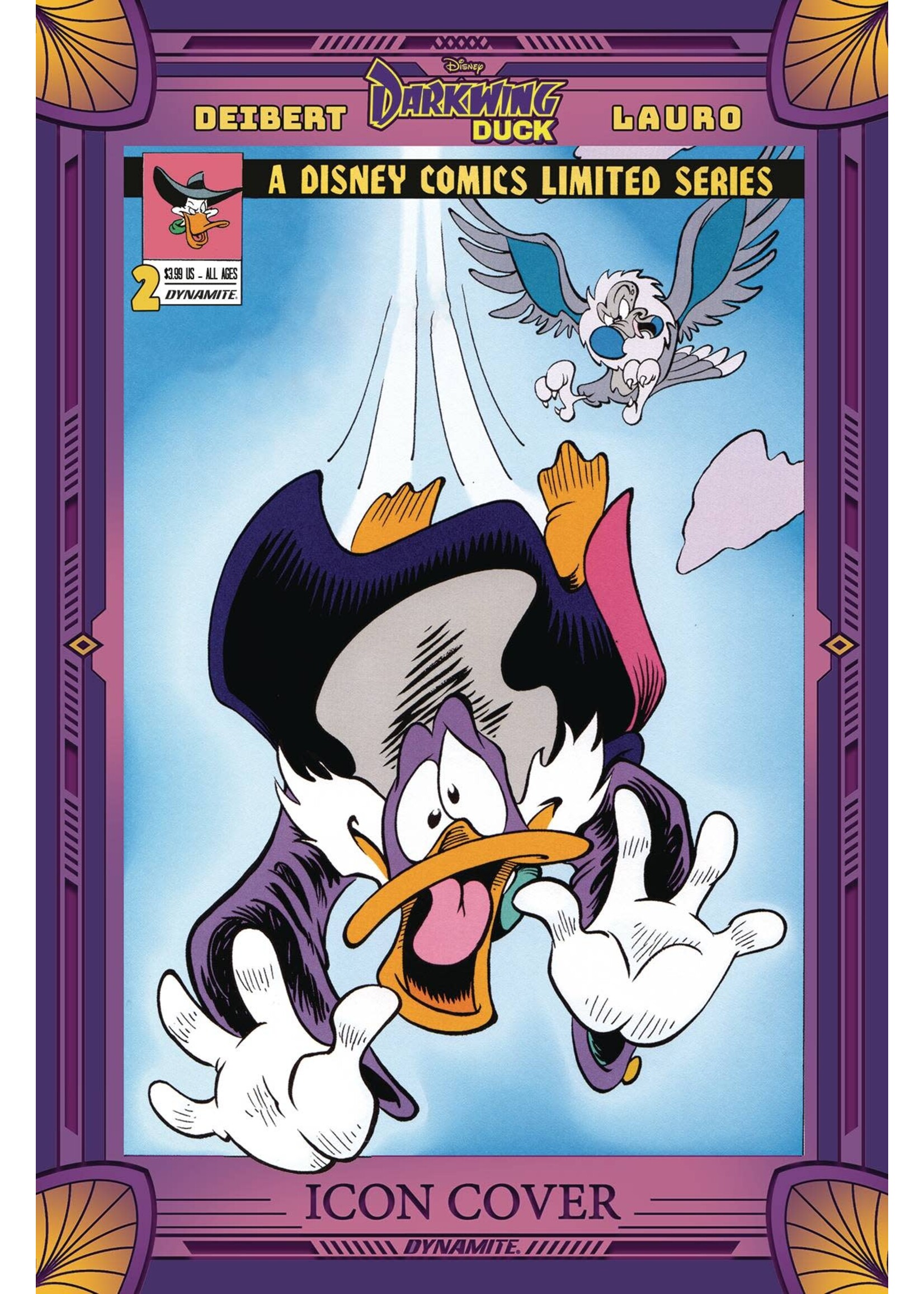 . DARKWING DUCK (2023) #2 CVR H 10 COPY INCV MOORE MODERN ICON 1991