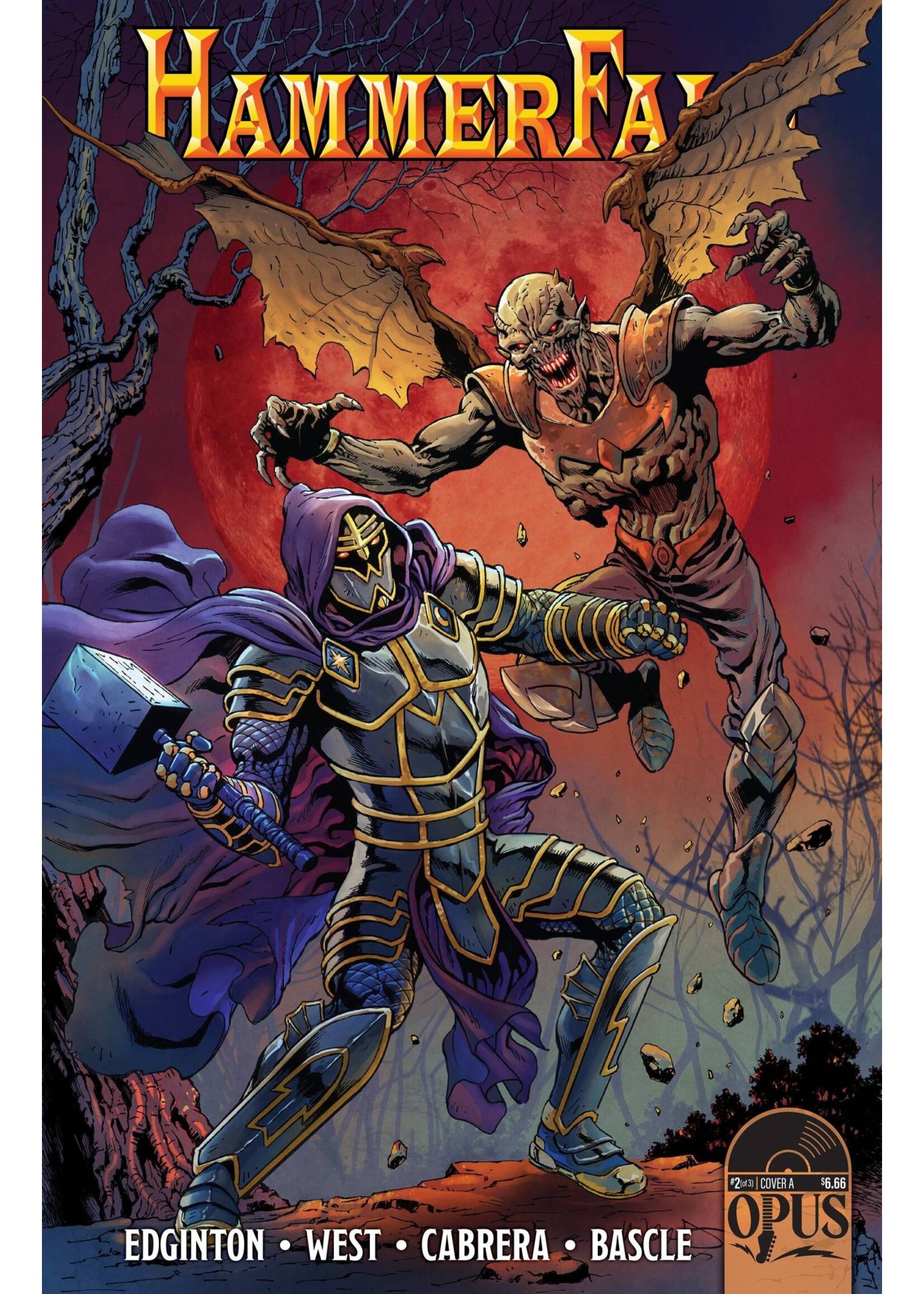 OPUS COMICS HAMMERFALL #2 (OF 3) CVR A WEST