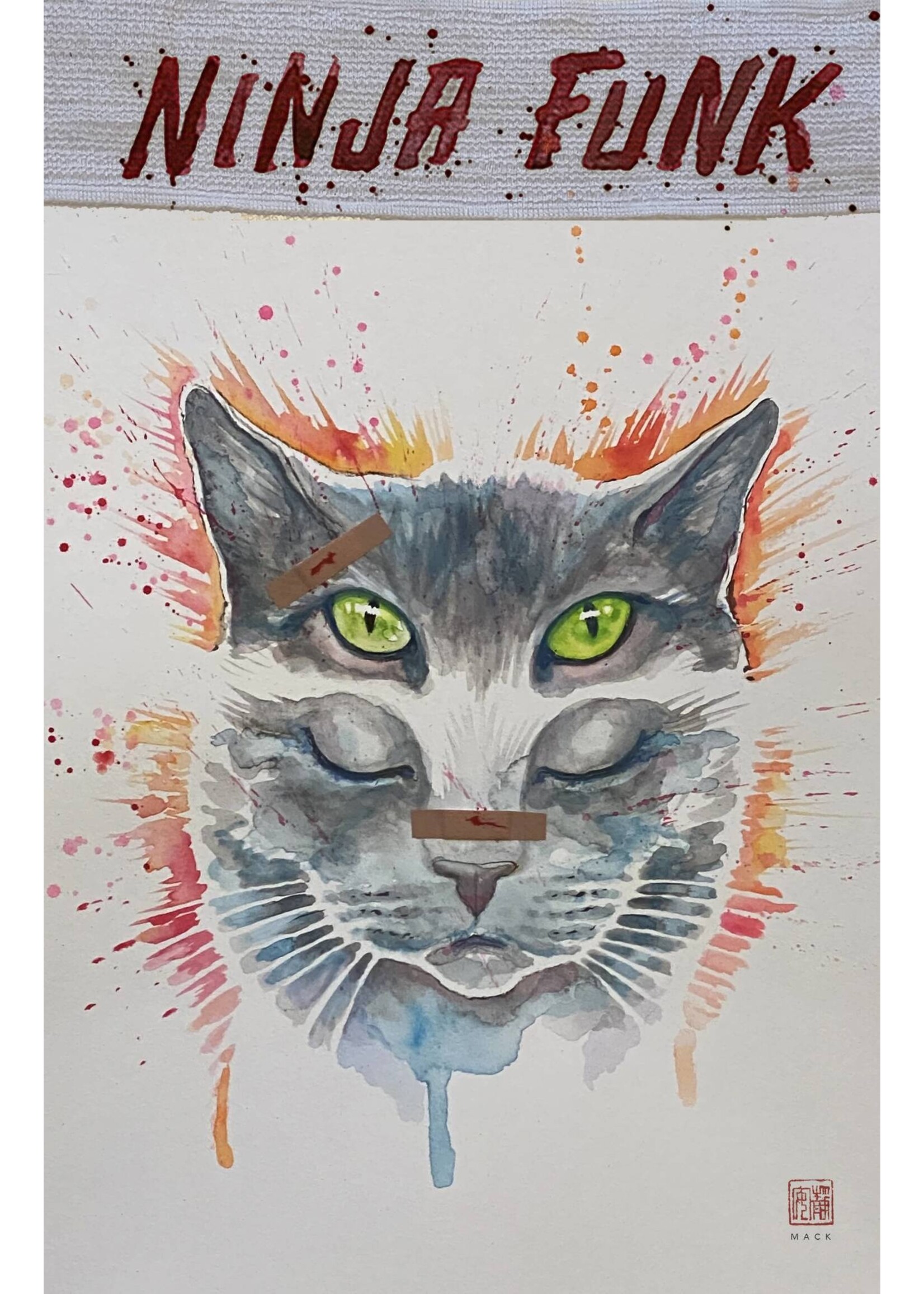 WHATNOT PUBLISHING NINJA FUNK #4 (OF 4) CVR A MACK (MR)