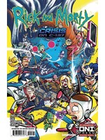 ONI PRESS RICK & MORTY CRISIS ON C 137 #4 CVR B SAMANIEGO