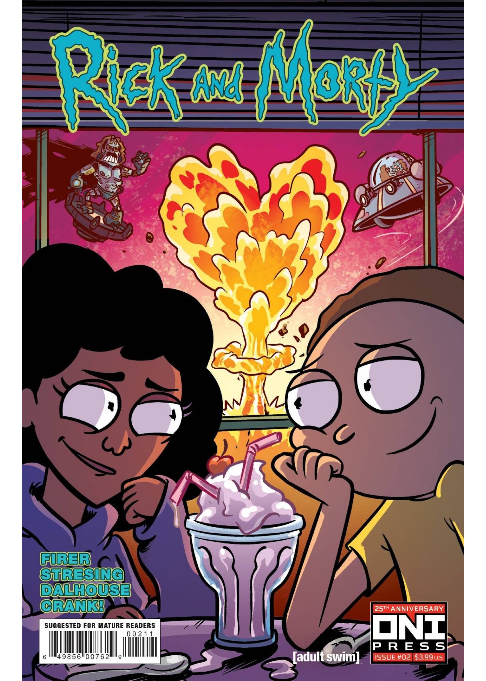ONI PRESS RICK AND MORTY (2023) #2 CVR A STRESING (MR)