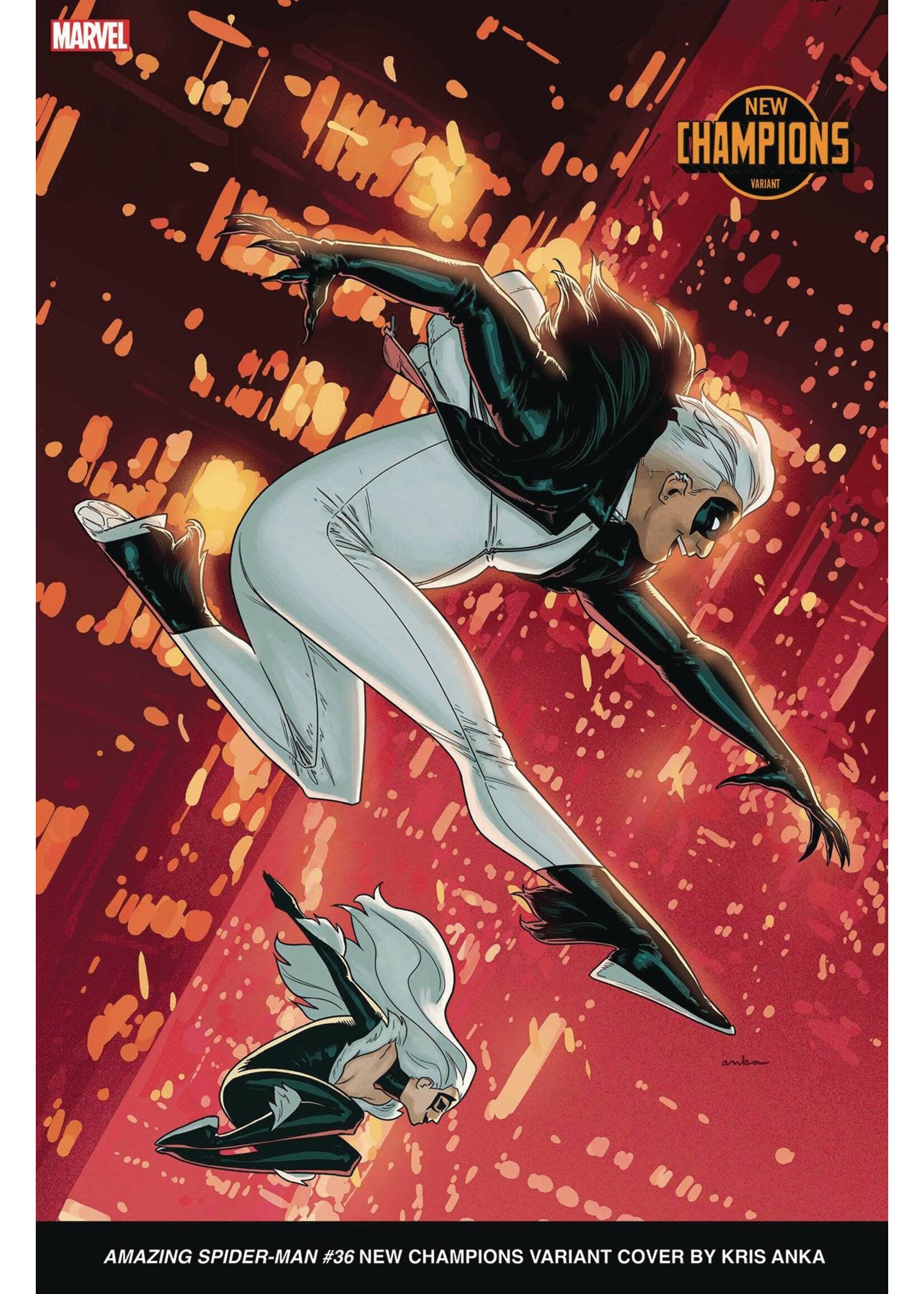 . AMAZING SPIDER-MAN (2022) #36 KRIS ANKA NEW CHAMPIONS VAR