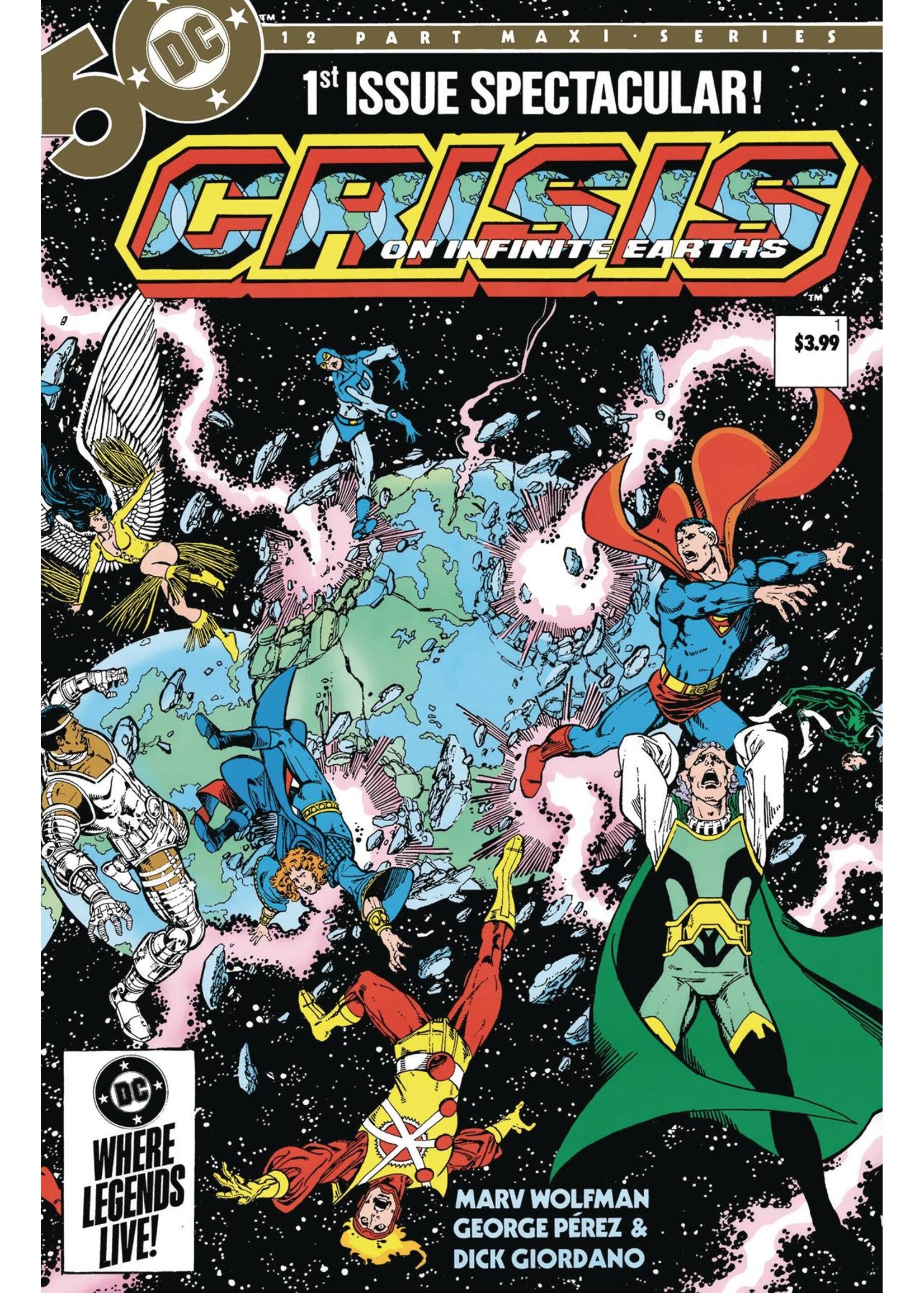 . CRISIS ON INFINITE EARTHS #1 FACSIMILE EDITION 2024