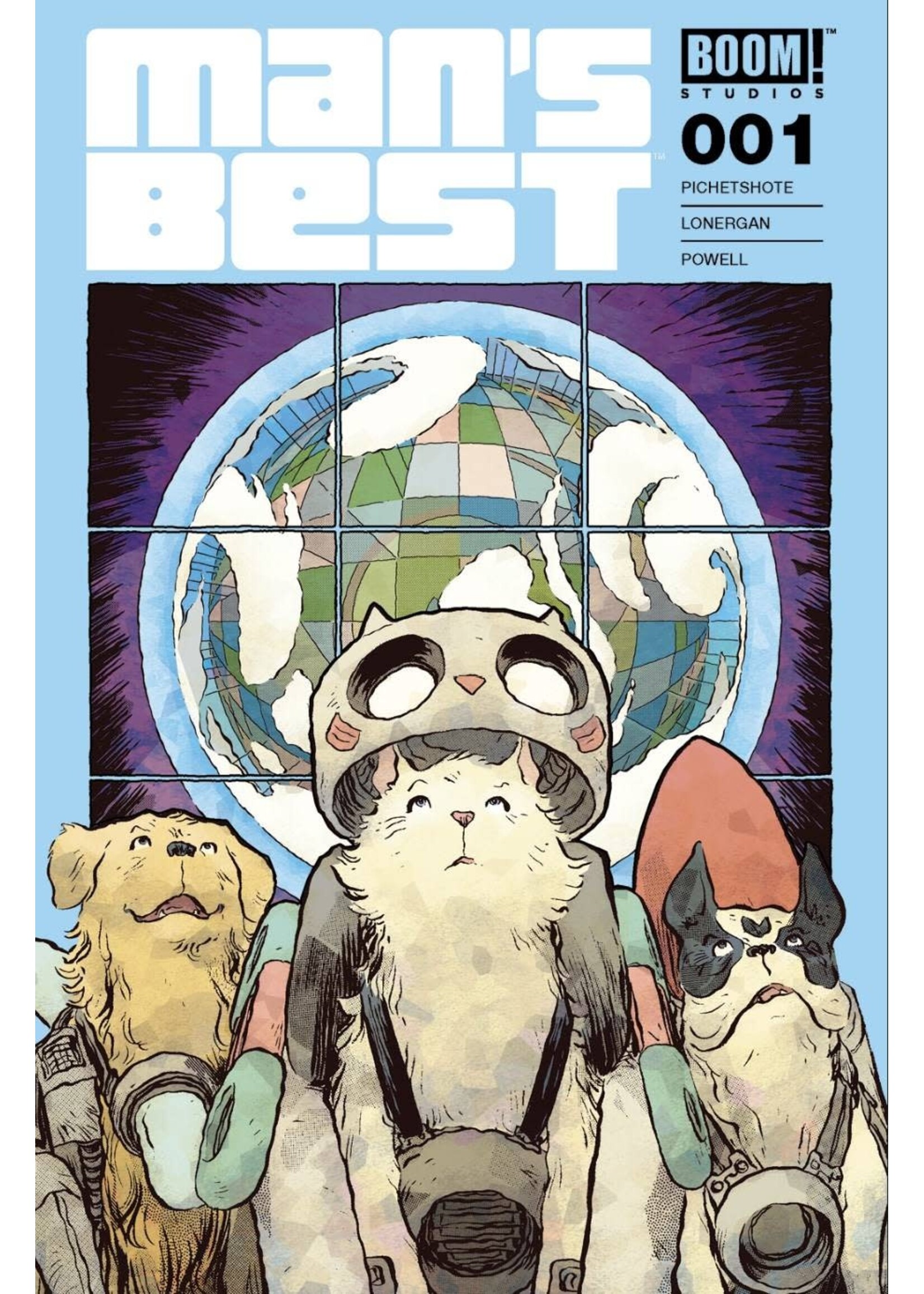 BOOM! BOX MANS BEST #1 (OF 5) 2ND PTG LONERGAN