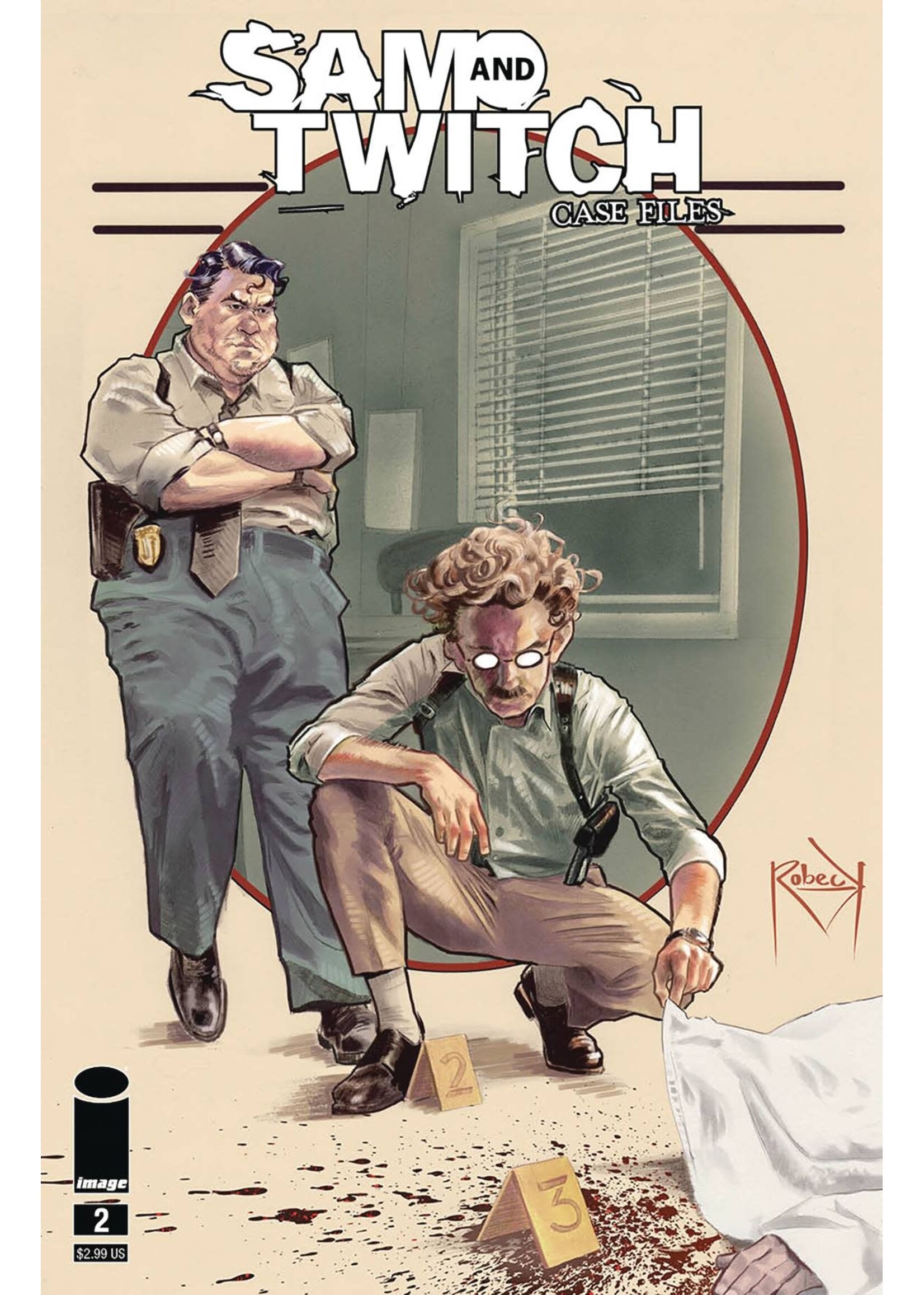 . SPAWN SAM AND TWITCH CASE FILES #2 CVR A ROBECK
