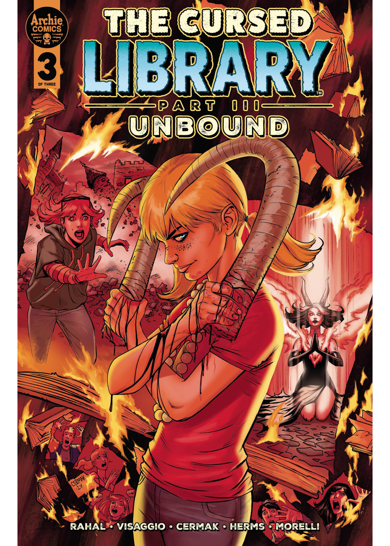 ARCHIE COMICS CURSED LIBRARY UNBOUND CVR A CRAIG CERMAK