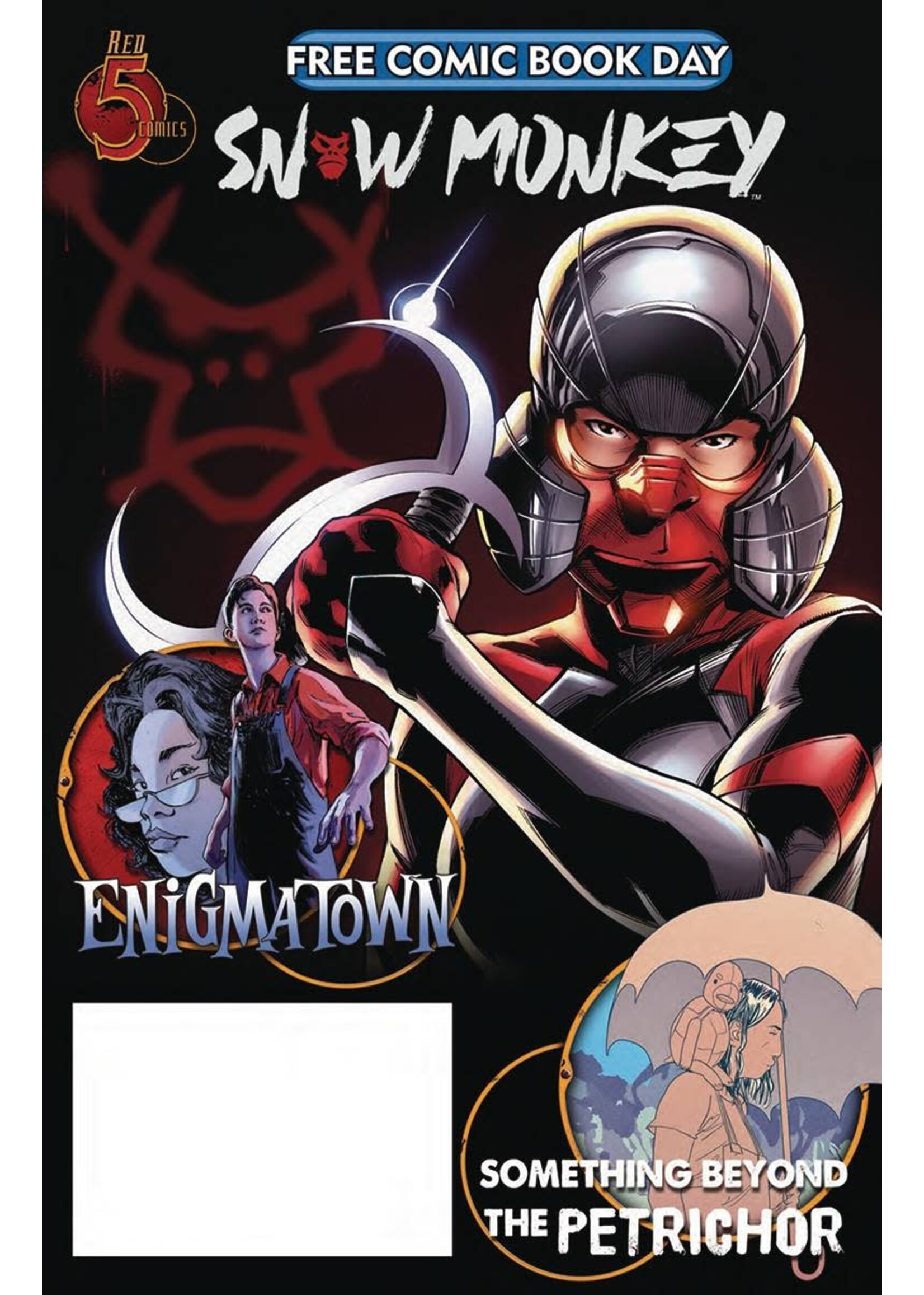 FCBD 2025 RED 5 COMIC ADVENTURES