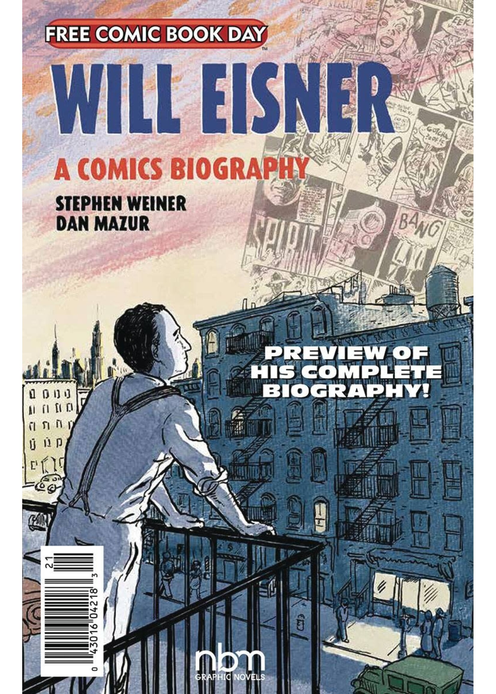 FCBD 2025 WILL EISNER COMIC BIOGRAPHY