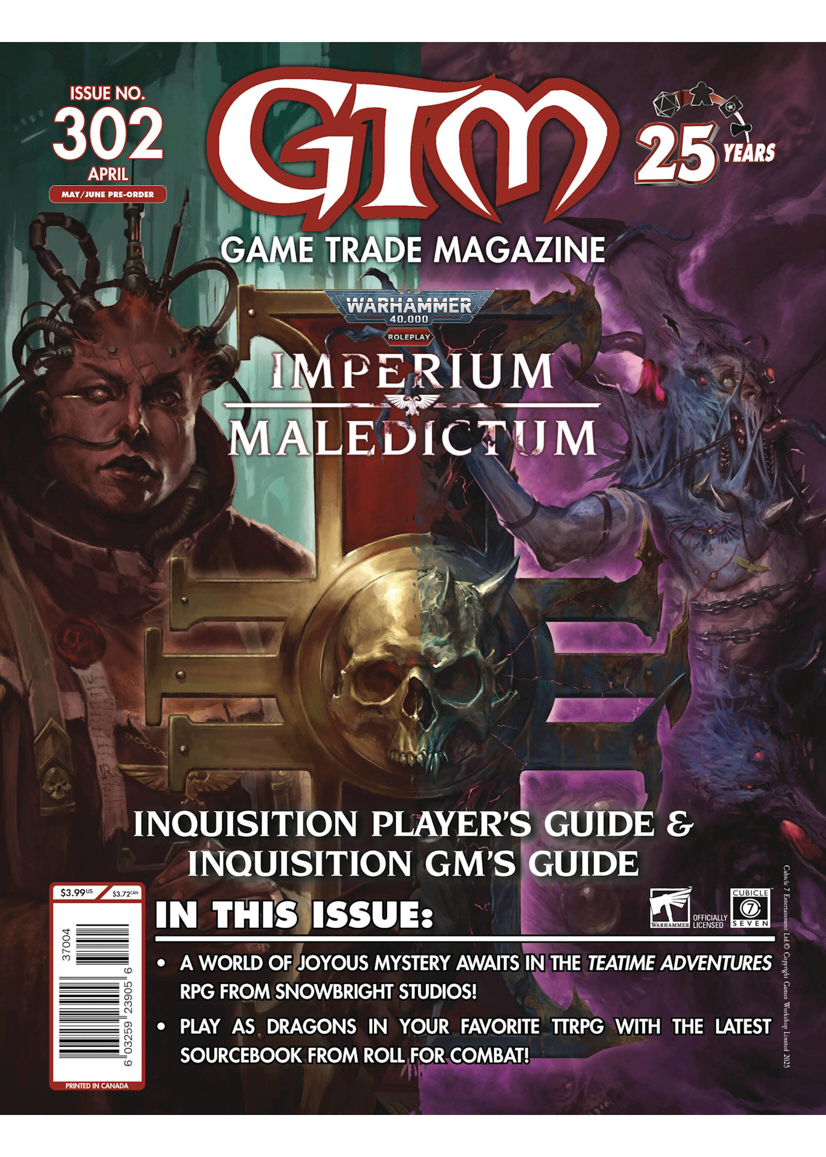 GAME TRADE MAGAZINE EXTRAS #302